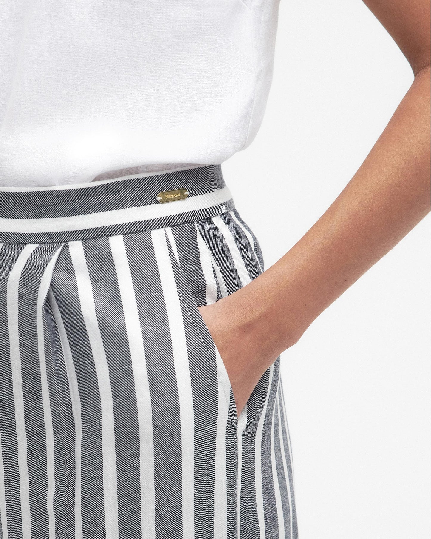 Barbour Annalise Womens Linen Trousers