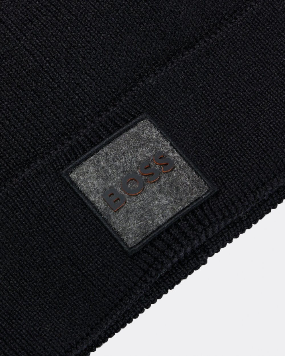 BOSS Orange Foxxy Mens Beanie - Black 001