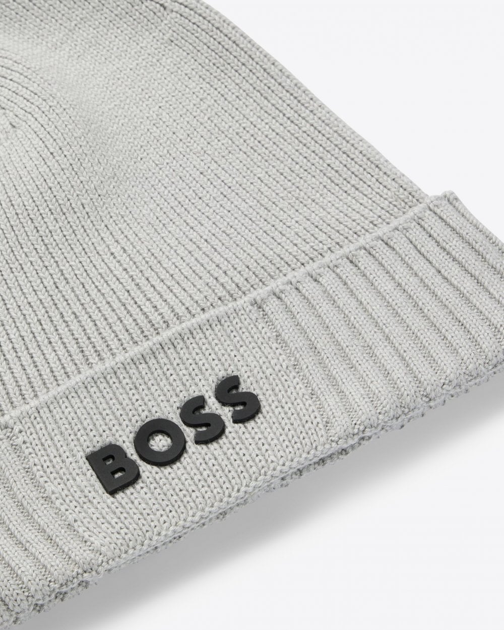 BOSS Green Asic-X Mens Beanie - Grey 063