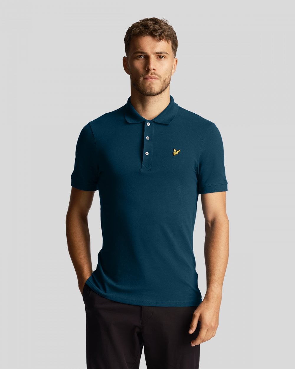 Lyle & Scott Plain Mens Polo Shirt SP400VOG