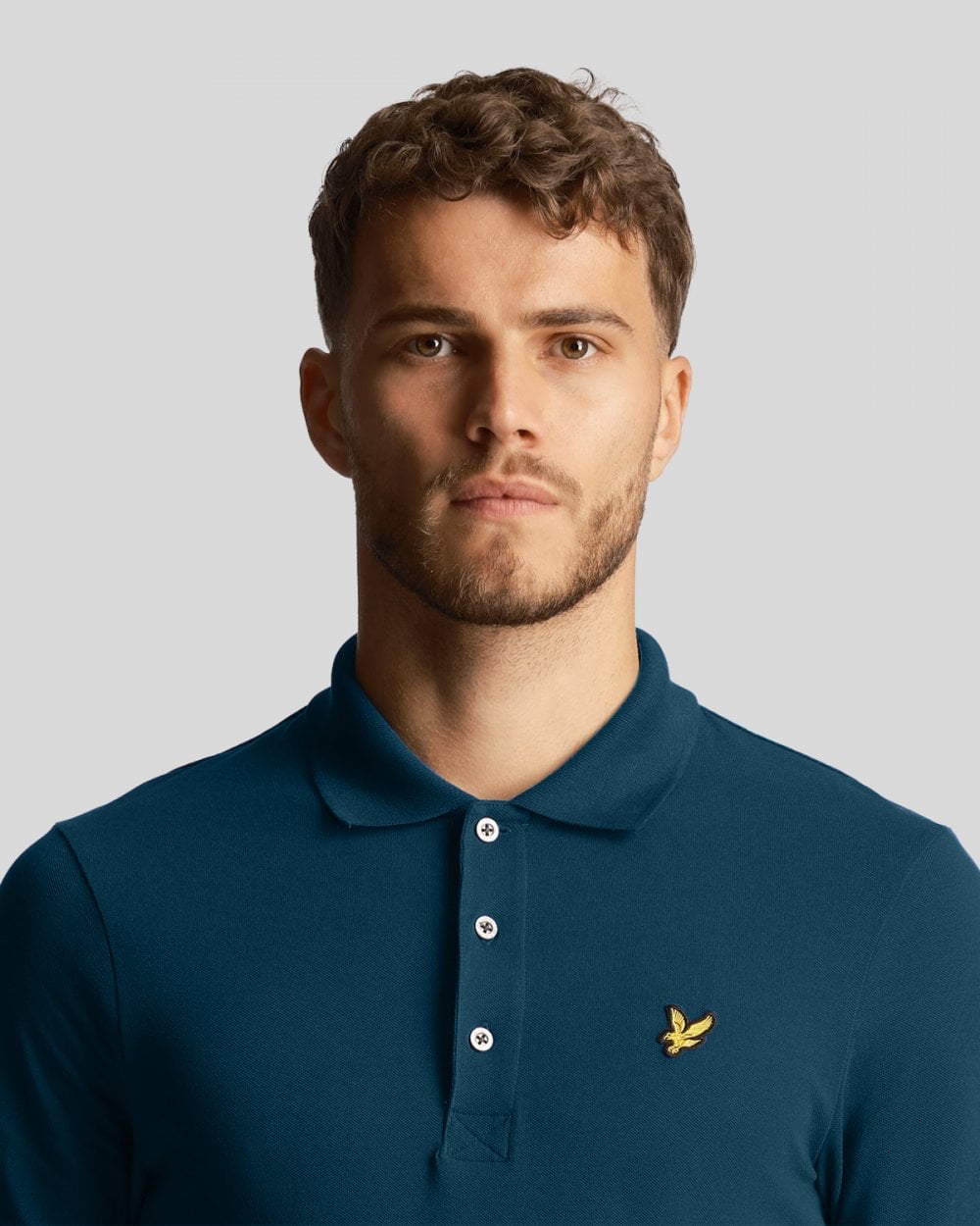 Lyle & Scott Plain Mens Polo Shirt SP400VOG - W992 Apres Navy