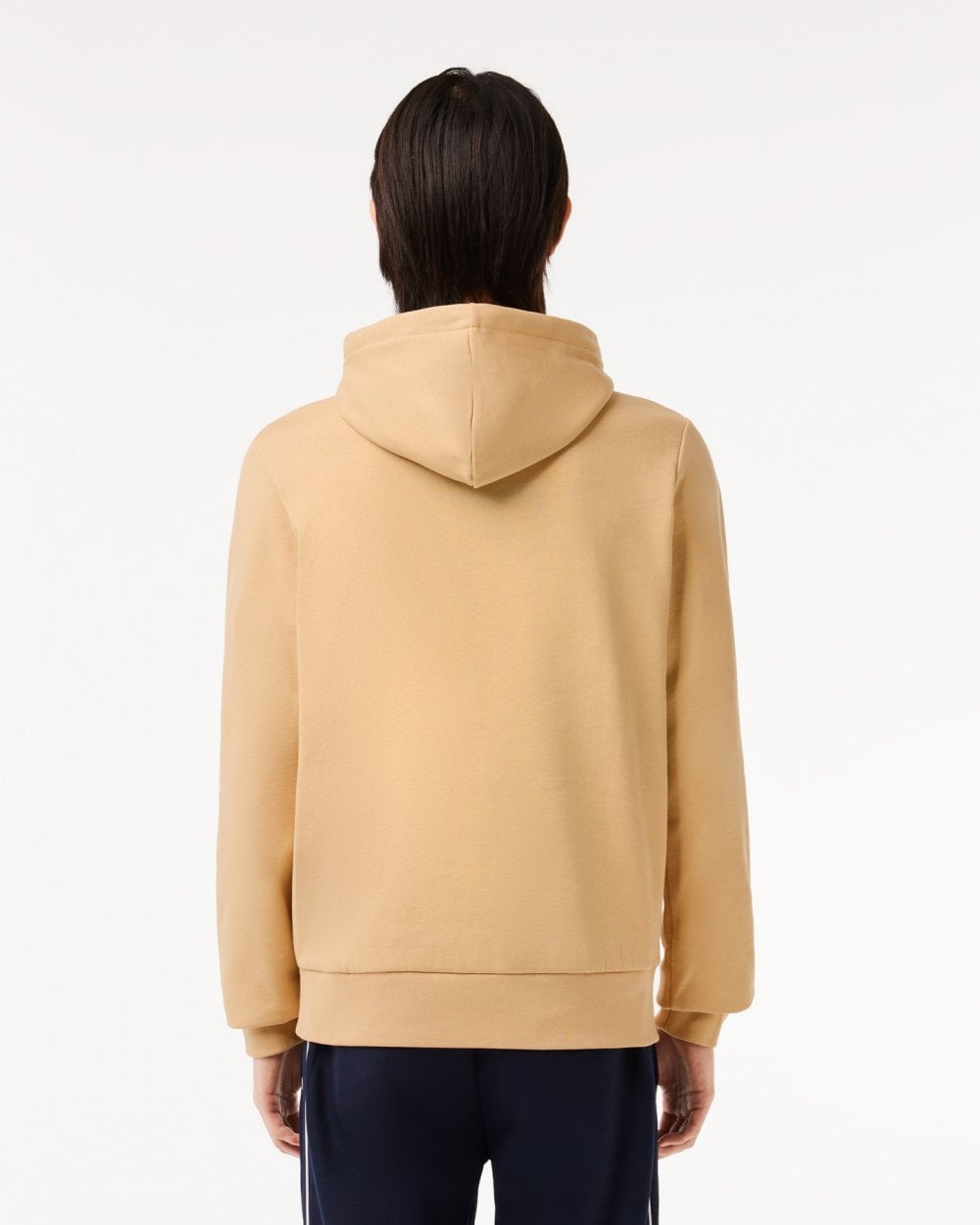 Lacoste Mens Fleece Hoodie - Croissant IXQ