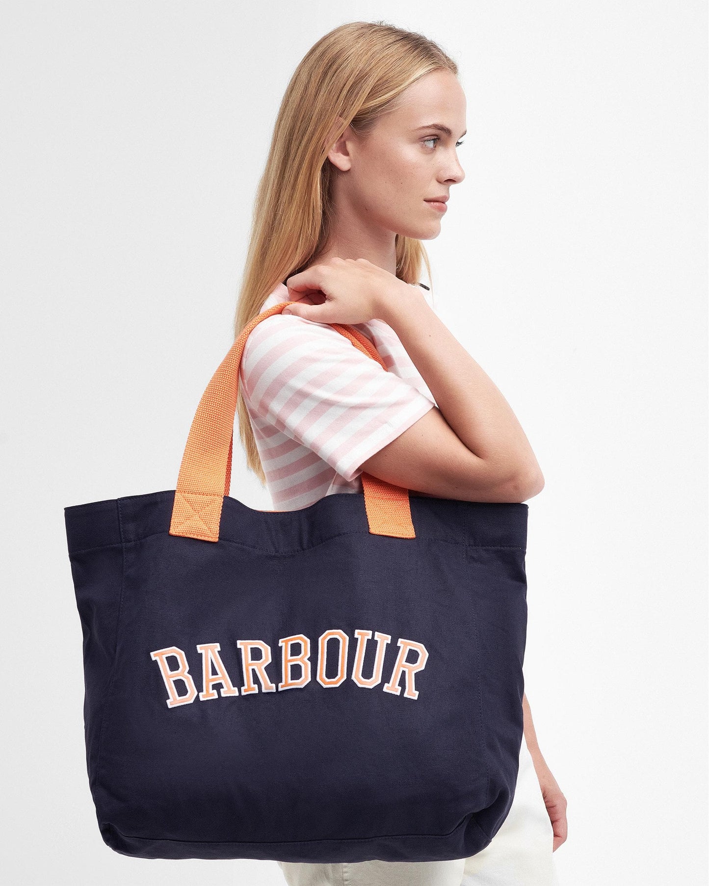Barbour Logo Womens Holiday Tote Bag