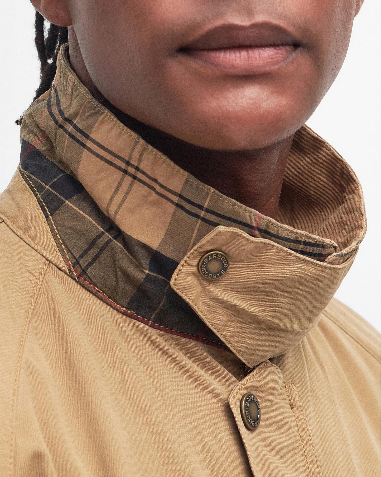 Barbour Ashby Mens Casual Jacket - Stone