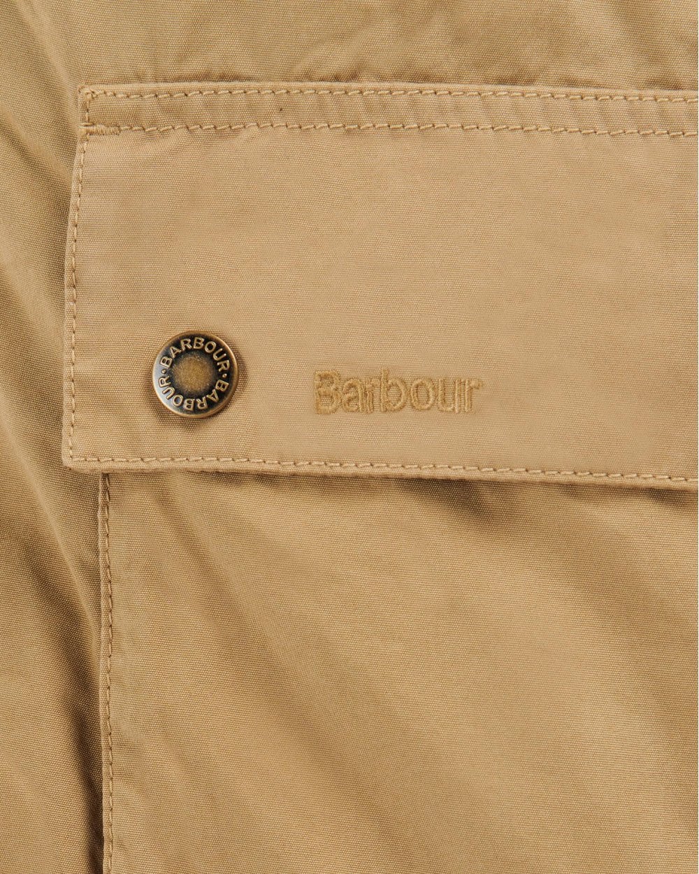 Barbour Ashby Mens Casual Jacket - Stone