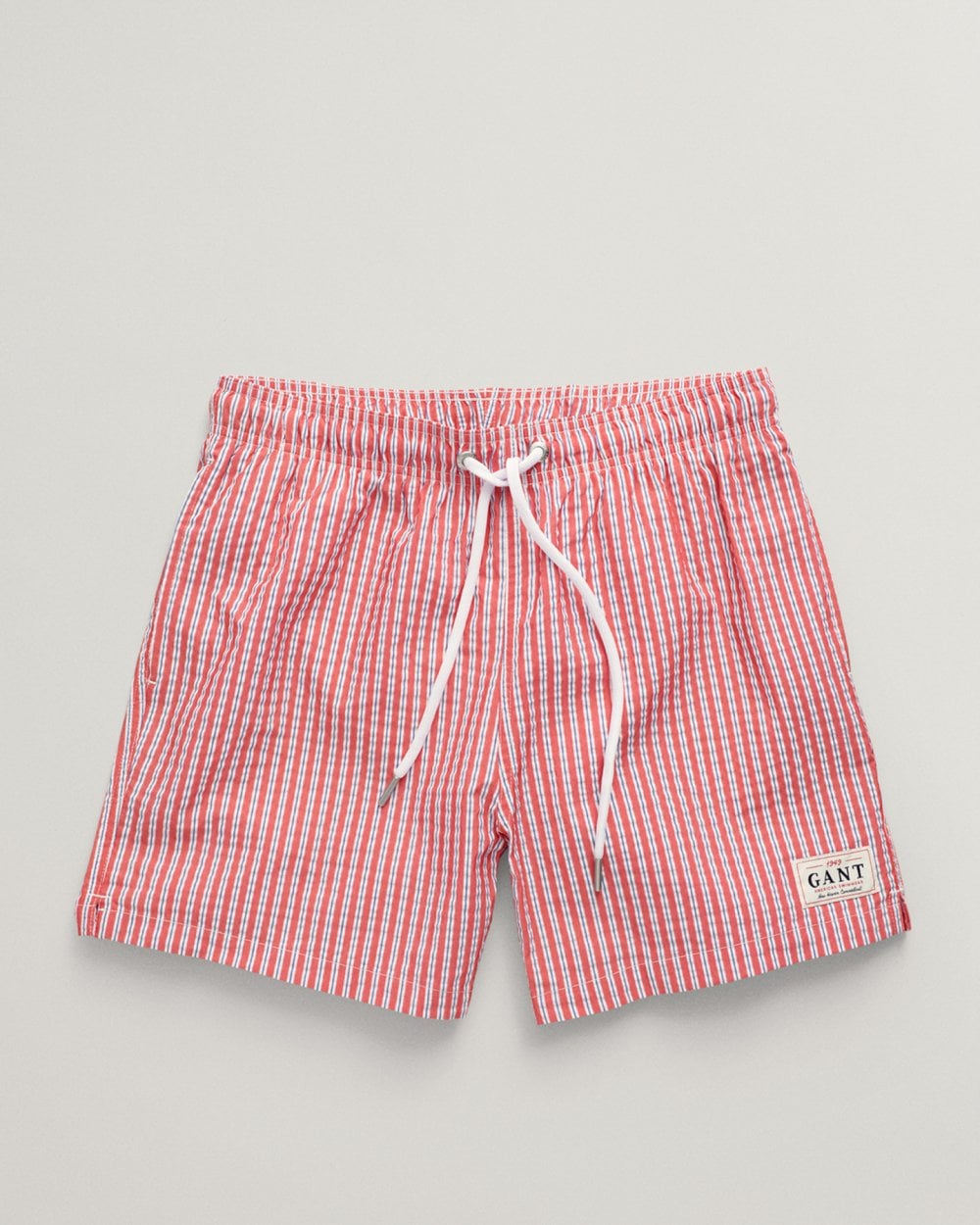 GANT Mens Regular Fit Seersucker Swim Shorts