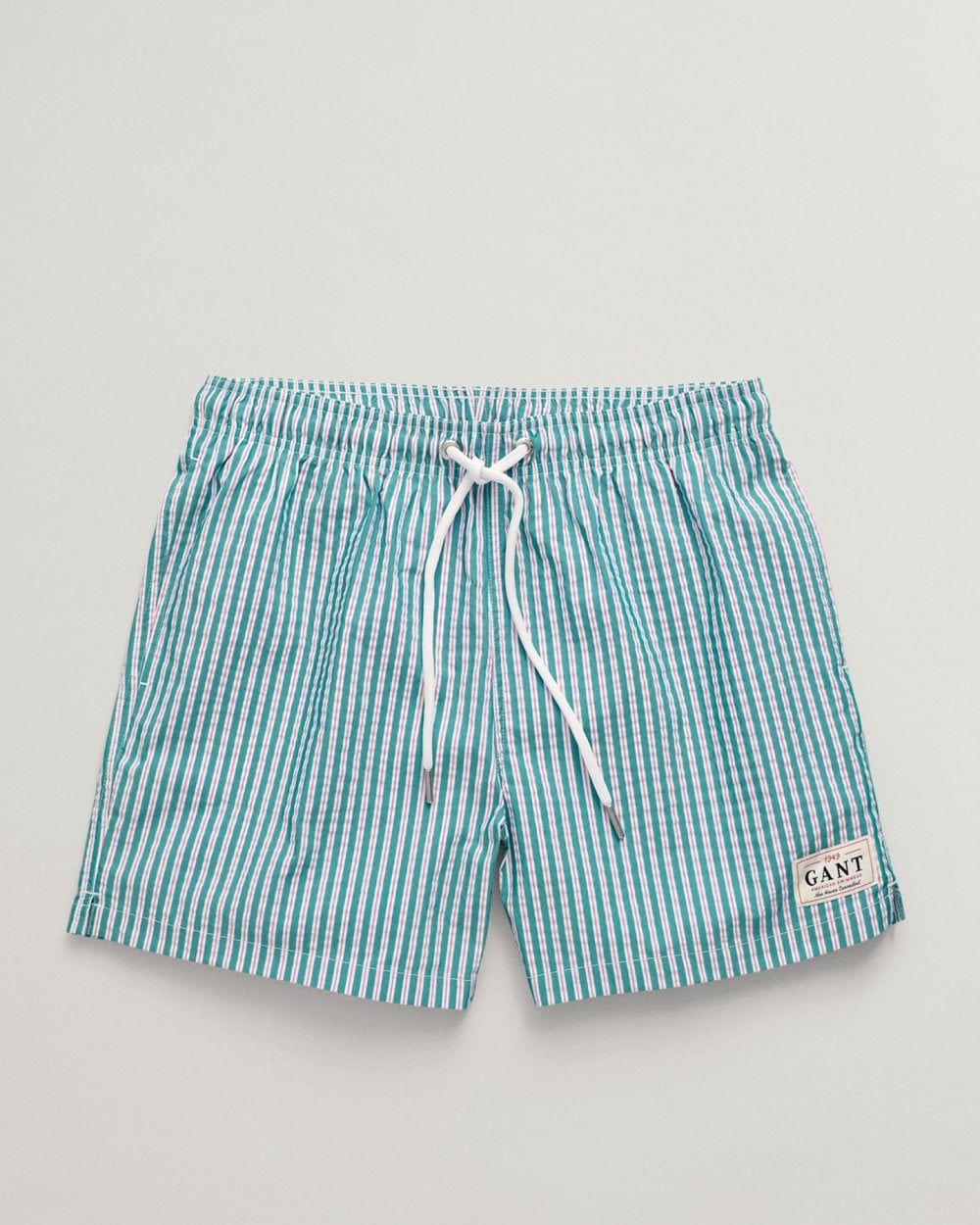 GANT Mens Regular Fit Seersucker Swim Shorts