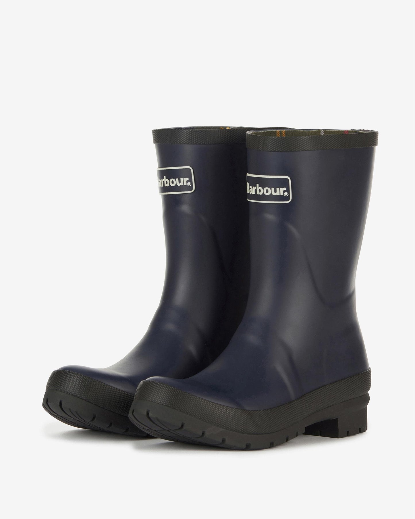Barbour Banbury Womens Short Wellingtons - Navy