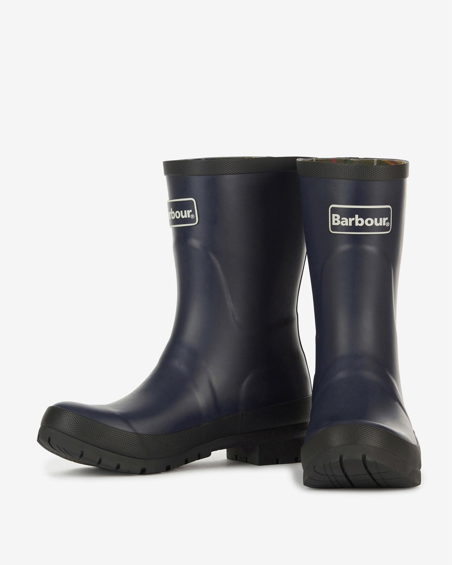 Barbour Banbury Womens Short Wellingtons - Navy