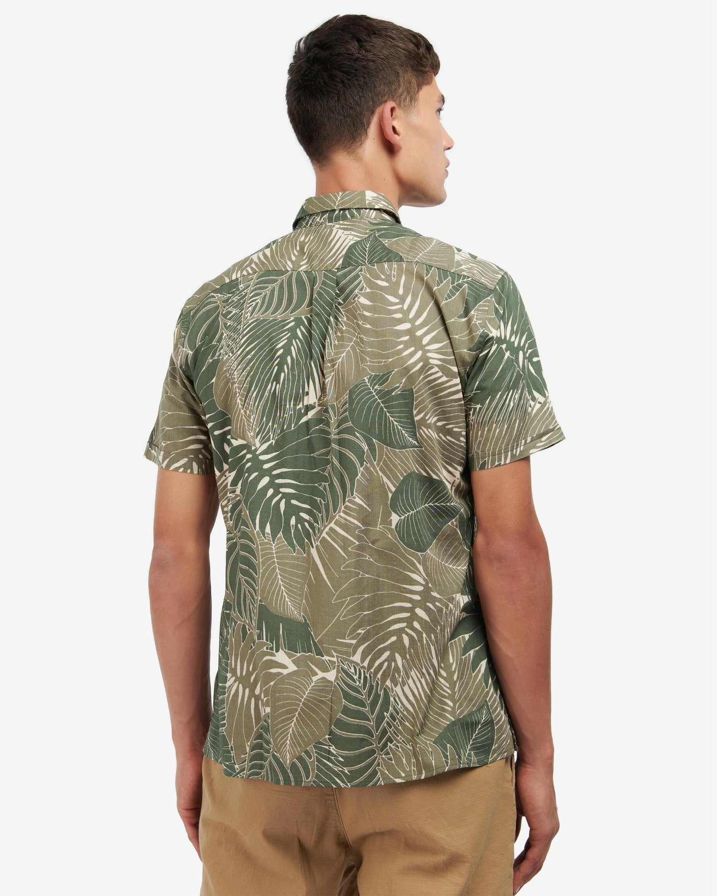 Barbour Cornwall Mens Summer Shirt - Olive