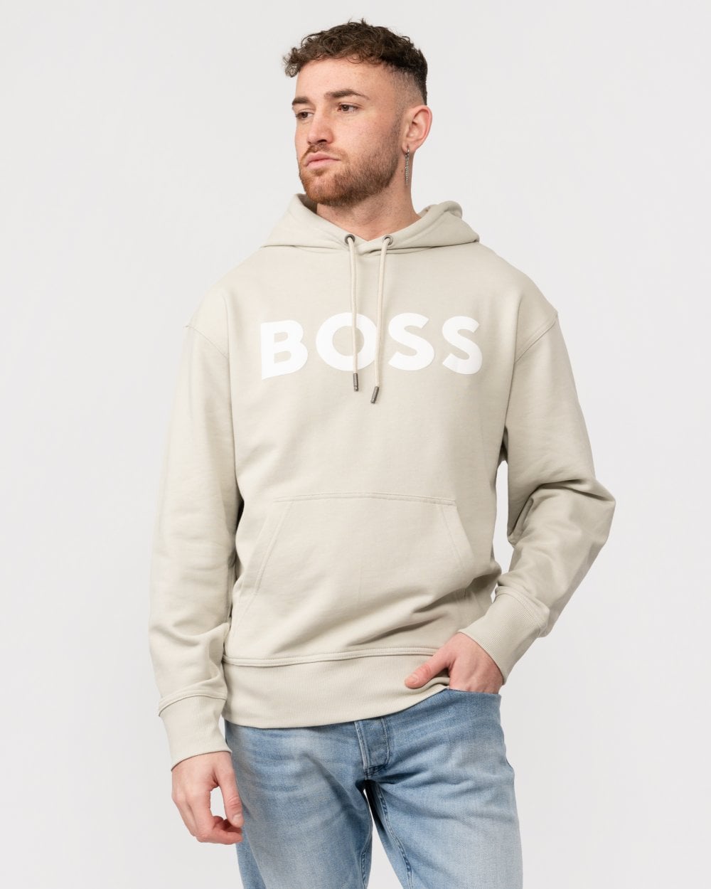 BOSS Orange WebasicHood Mens Hoodie