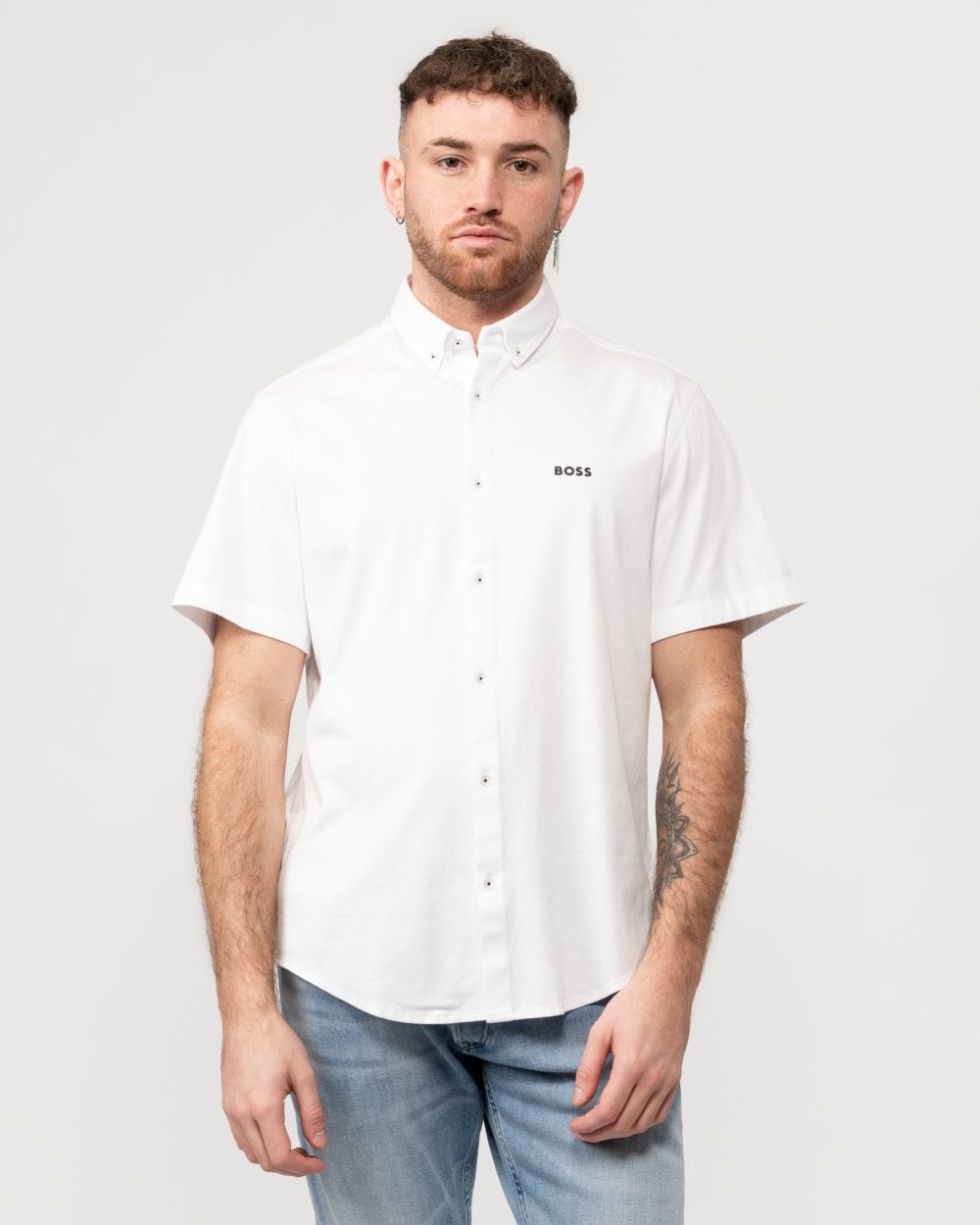 BOSS Orange B Motion S Mens Short Sleeve Shirt