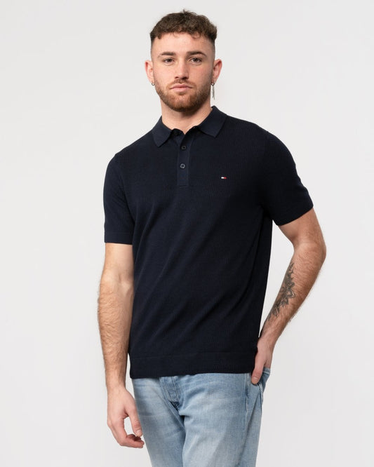 Tommy Hilfiger Tommy Hilfiger Chain Ridge Structure Mens Polo