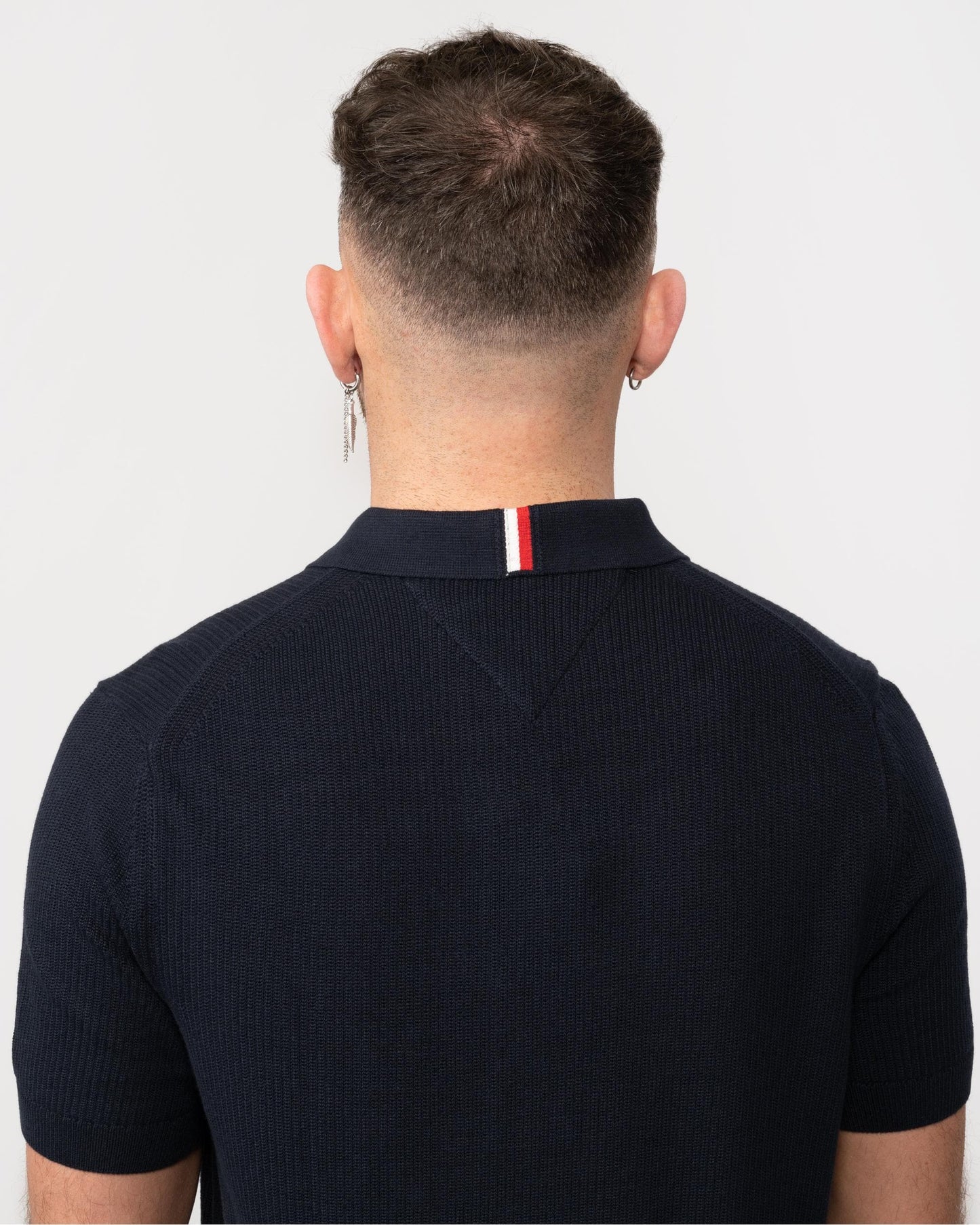 Tommy Hilfiger Tommy Hilfiger Chain Ridge Structure Mens Polo