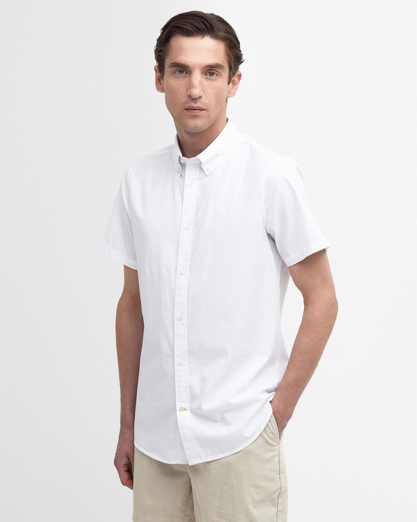 Barbour Crest Poplin Mens Tailored Shirt