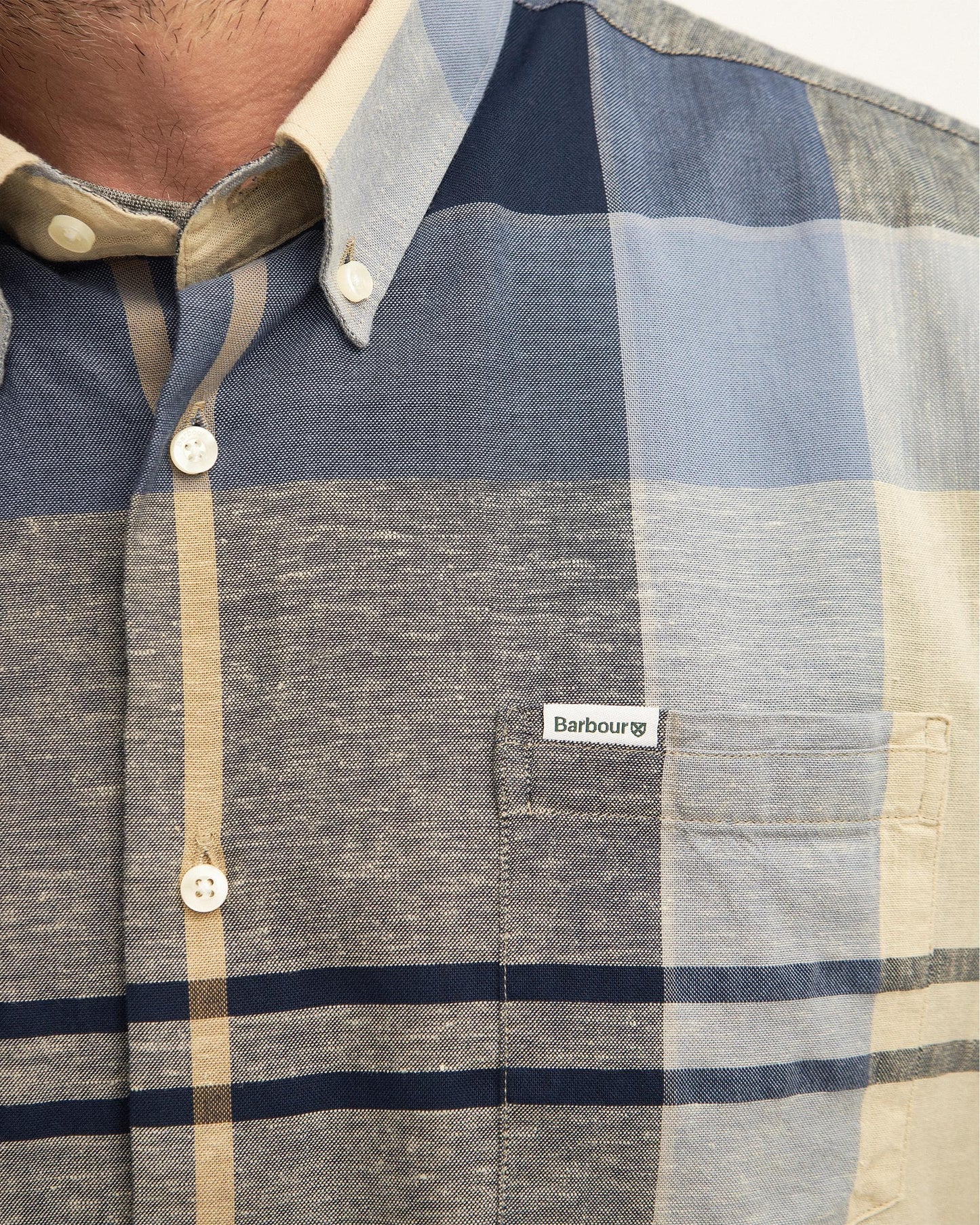 Barbour Douglas Tartan Mens Shirt - River Birch