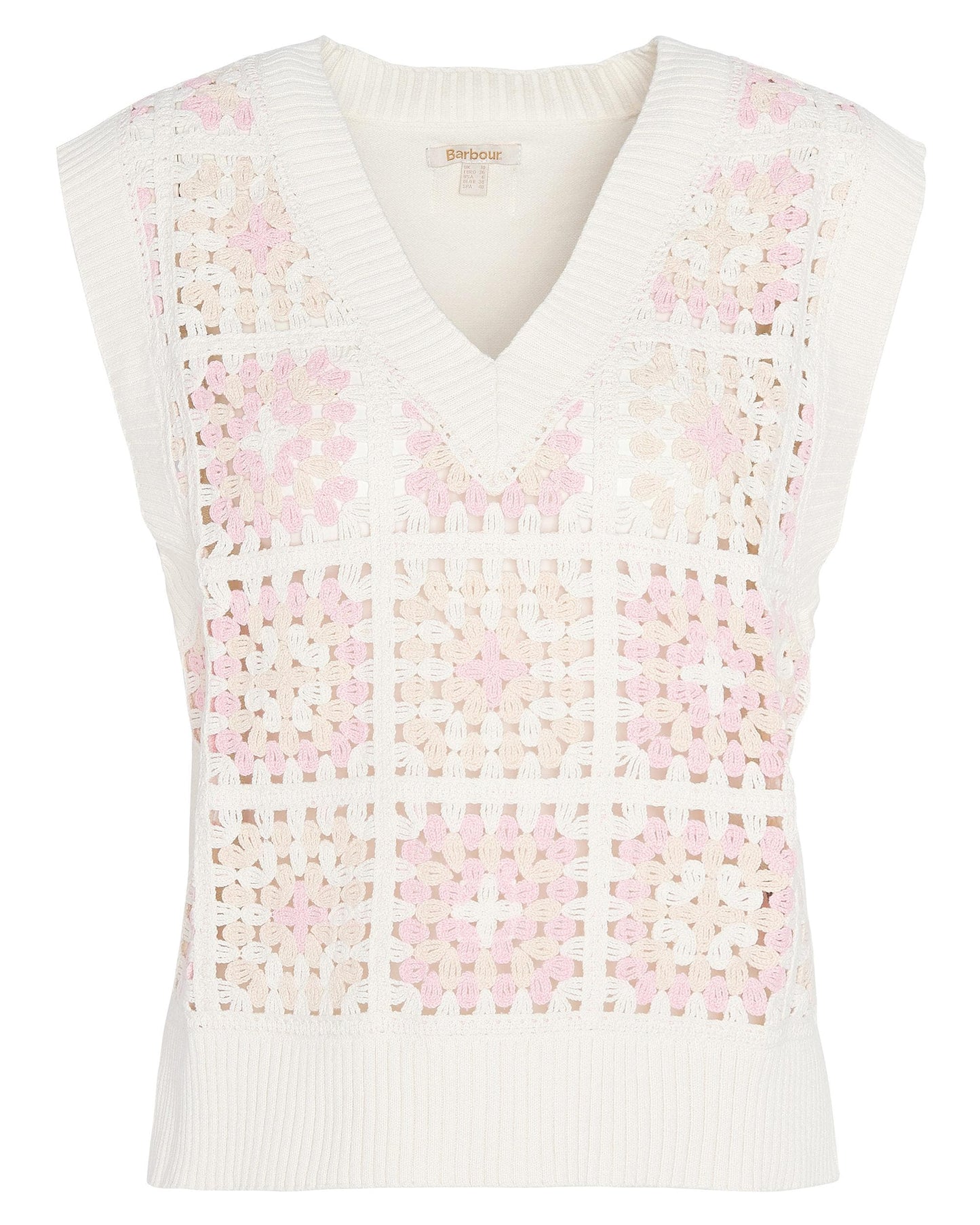 Barbour Falmouth Womens V-Neck Knitted Jumper Vest