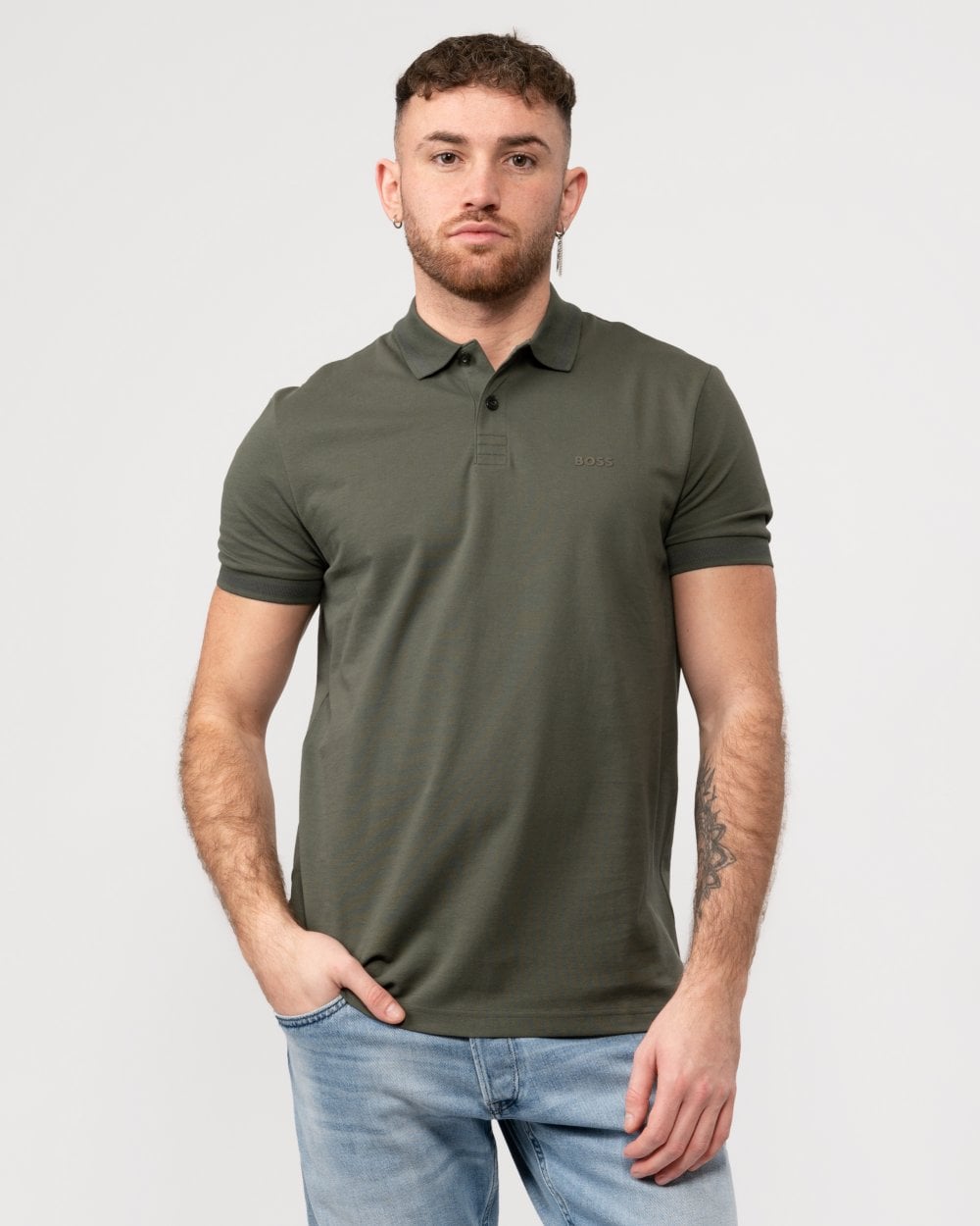 BOSS Green Pio 1 Mens Short Sleeve Polo Shirt