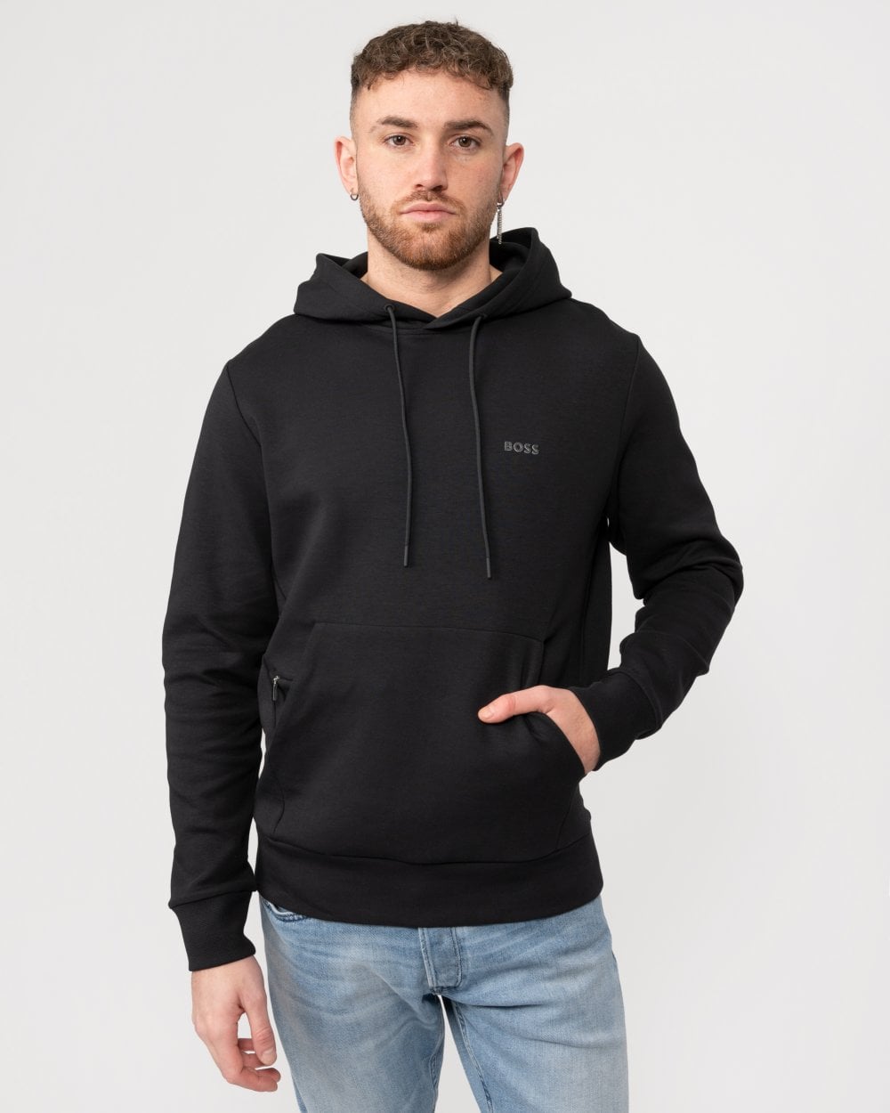 BOSS Green Soody Mens Pullover Hoodie
