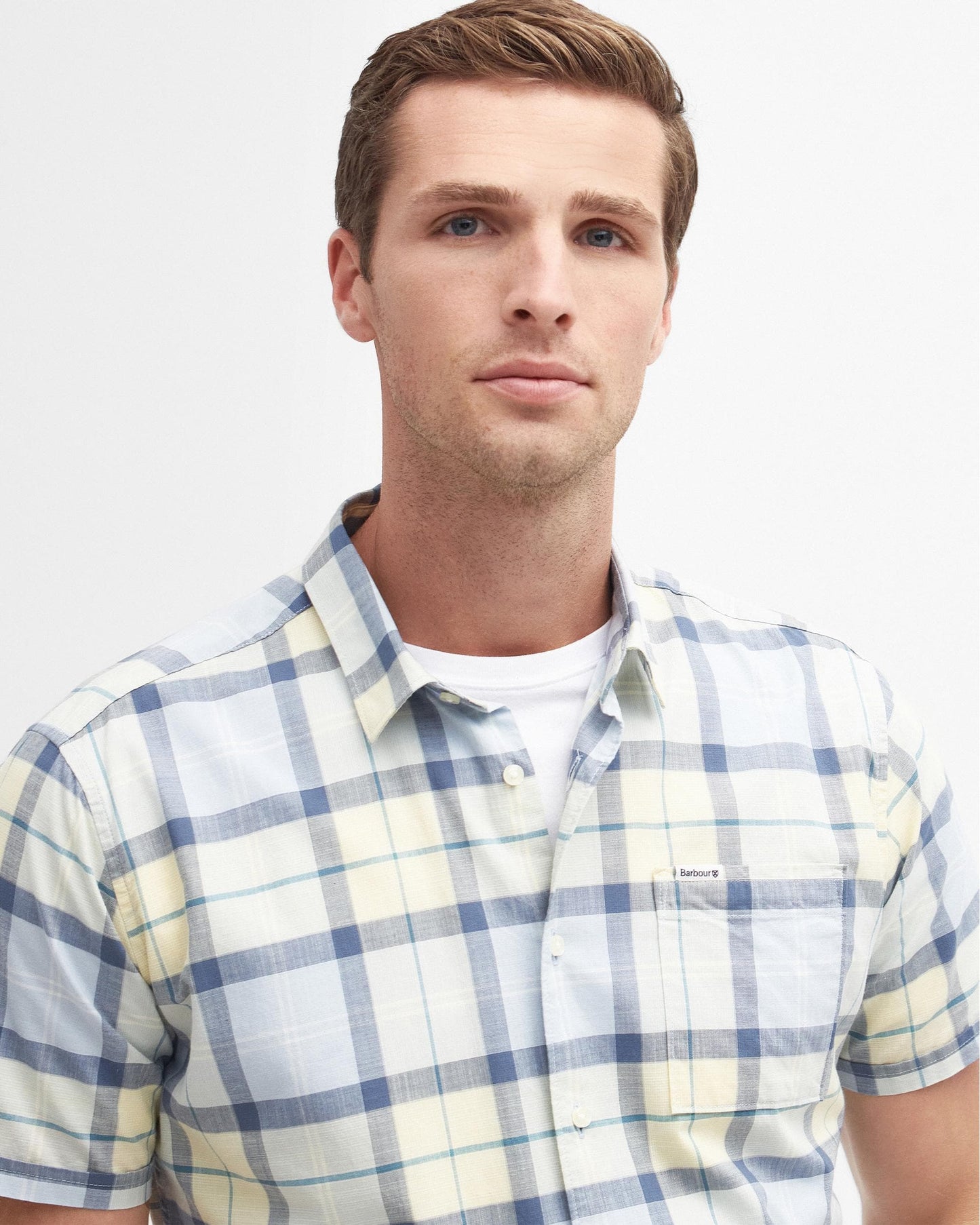 Barbour Gordon Mens Tailored Shirt - Sandsend Tartan