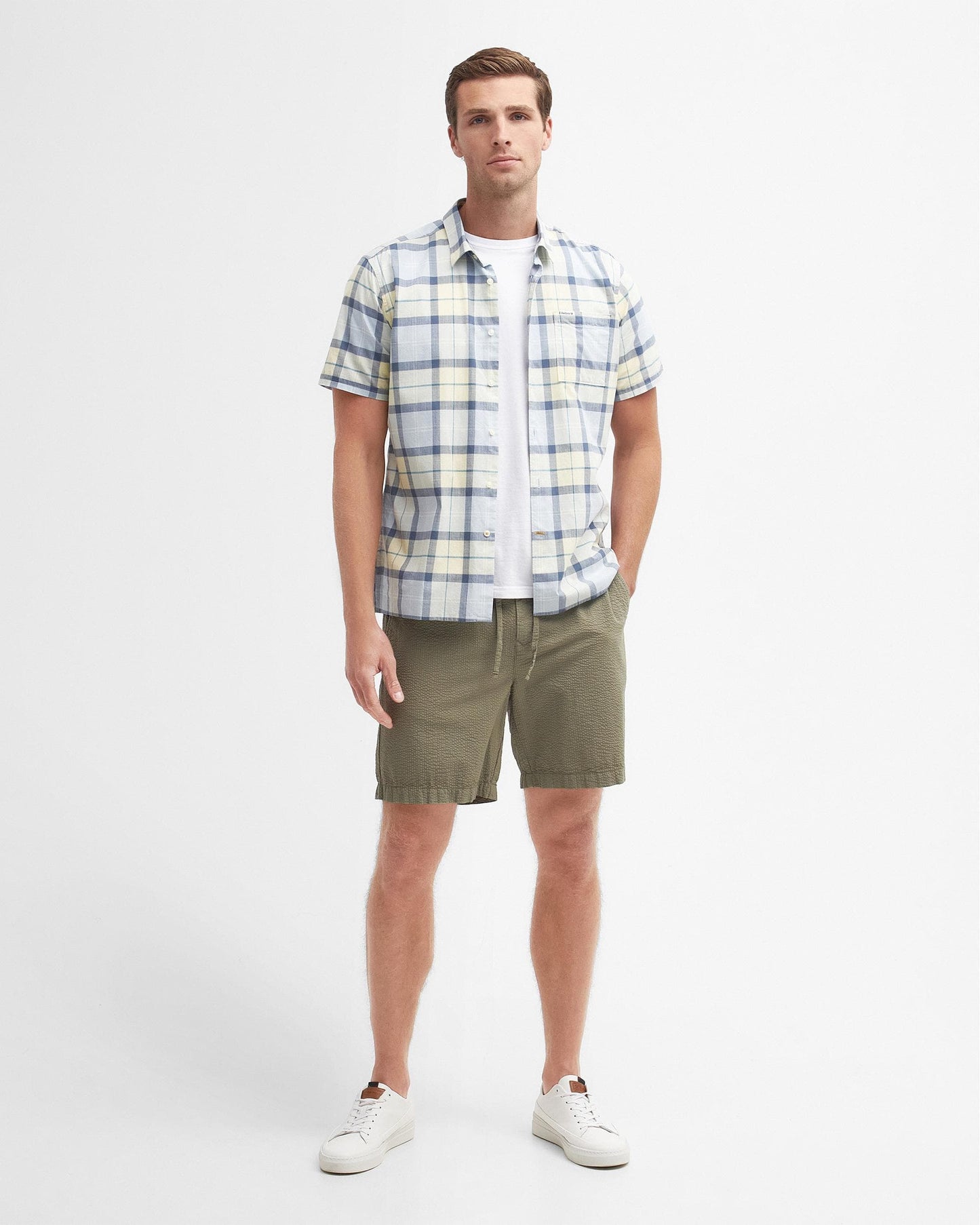 Barbour Gordon Mens Tailored Shirt - Sandsend Tartan