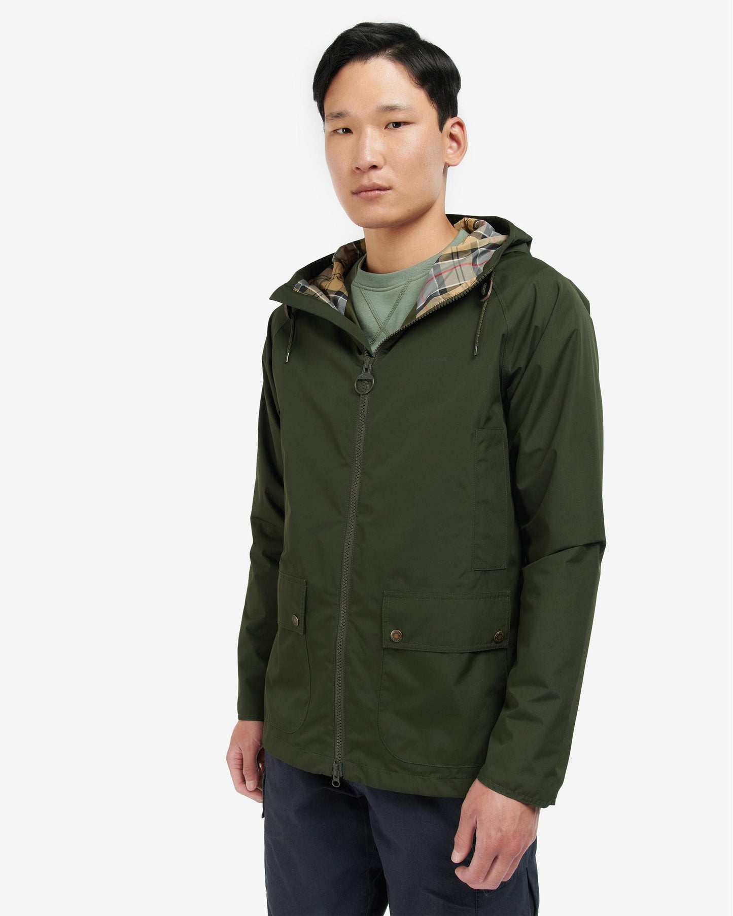 Barbour Hooded Domus Mens Waterproof Jacket
