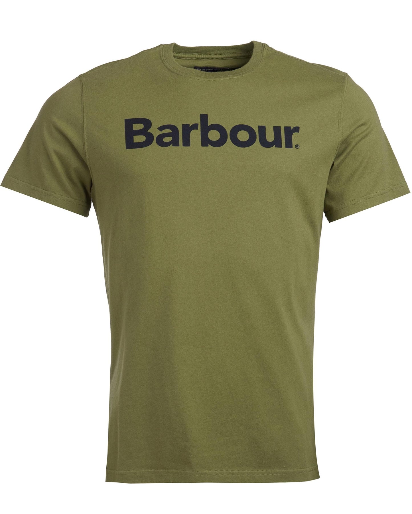 Barbour Logo Mens T-Shirt - Burnt Olive