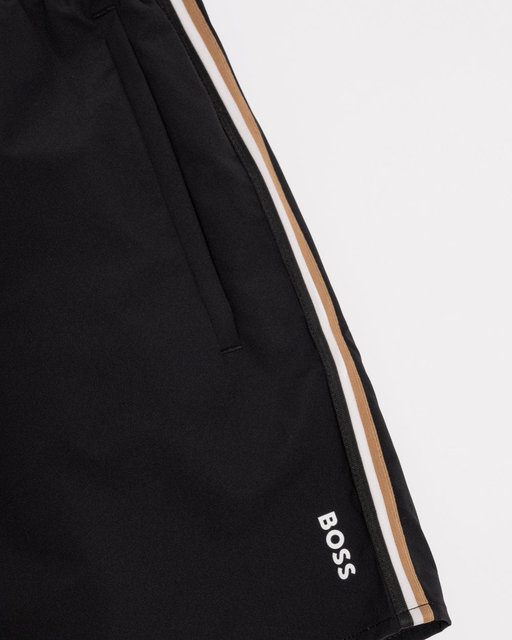 BOSS Orange Iconic Mens Swim Shorts - Black 002