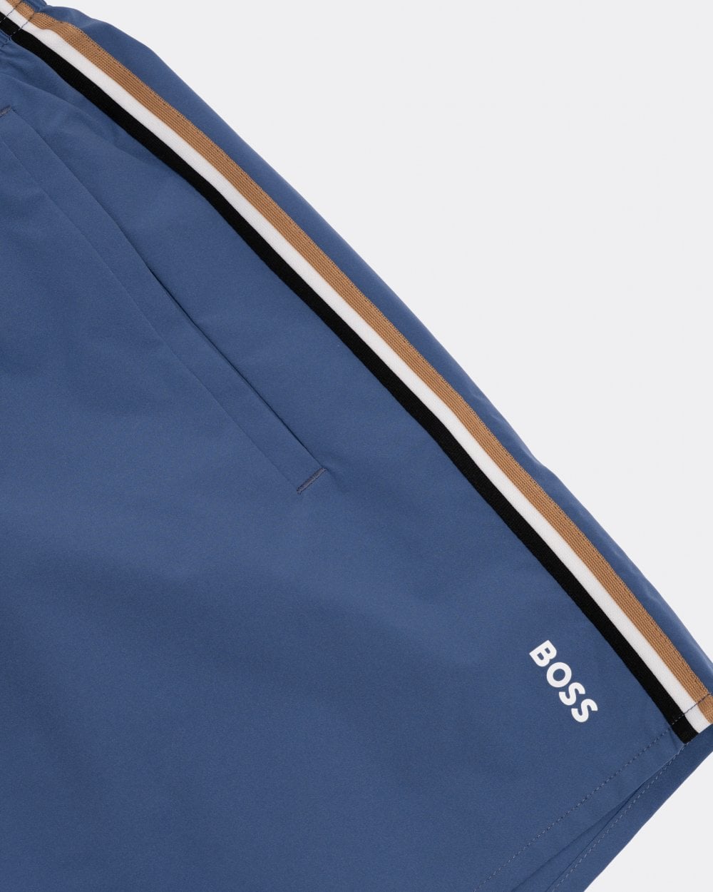 BOSS Orange Iconic Mens Swim Shorts - Open Blue 479