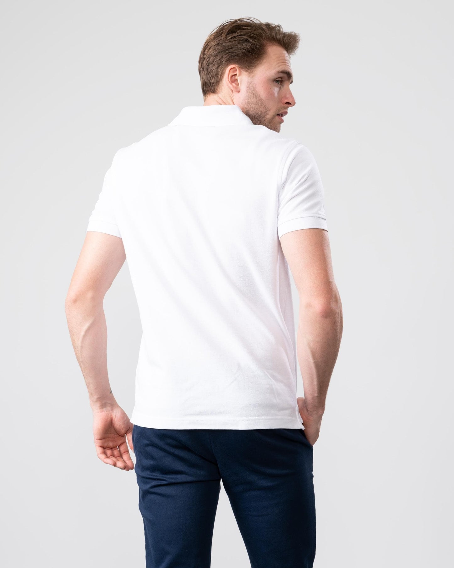 Belstaff Short Sleeved Mens Polo - White