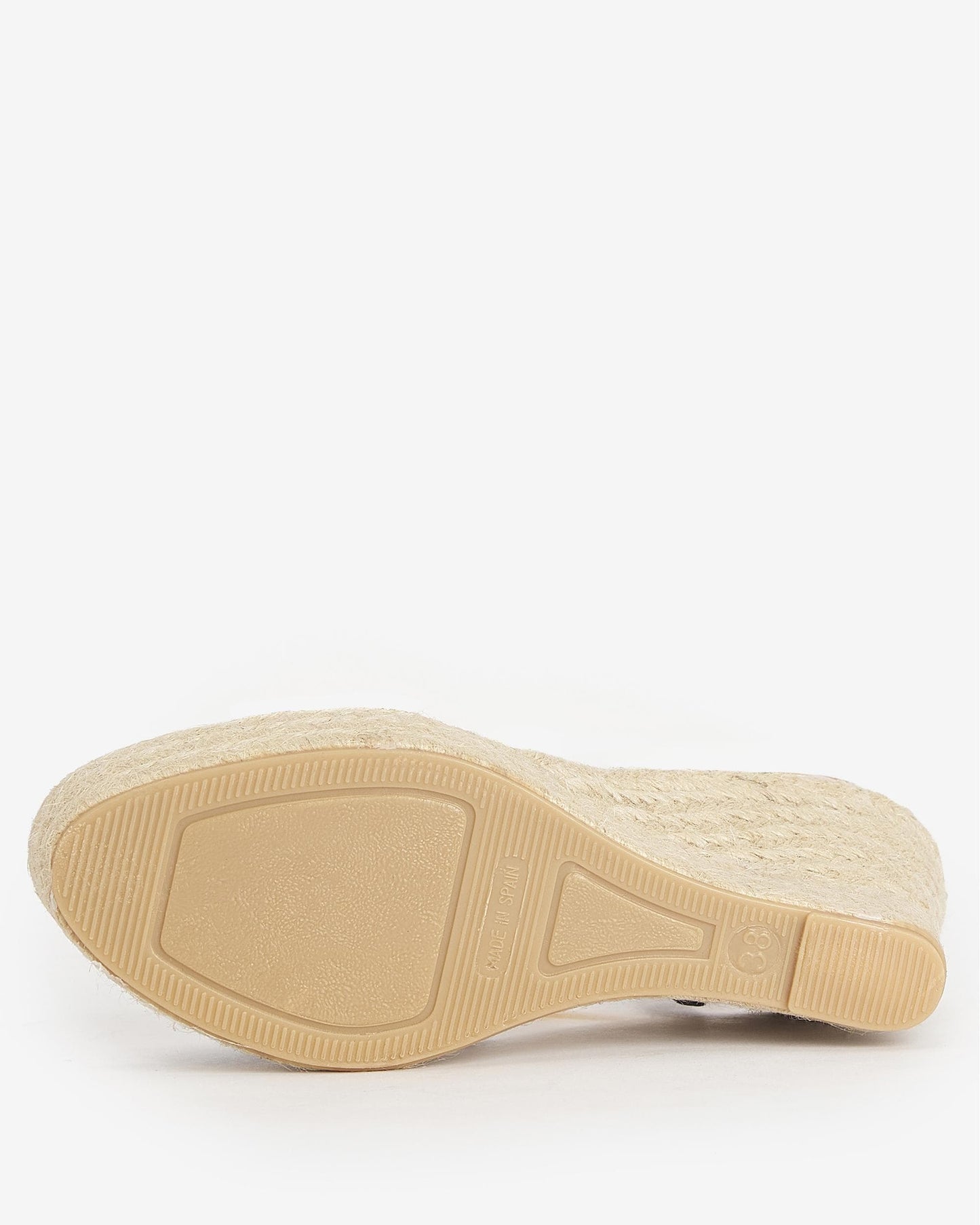 Barbour Lucia Womens Wedge Espadrilles - Dark Navy
