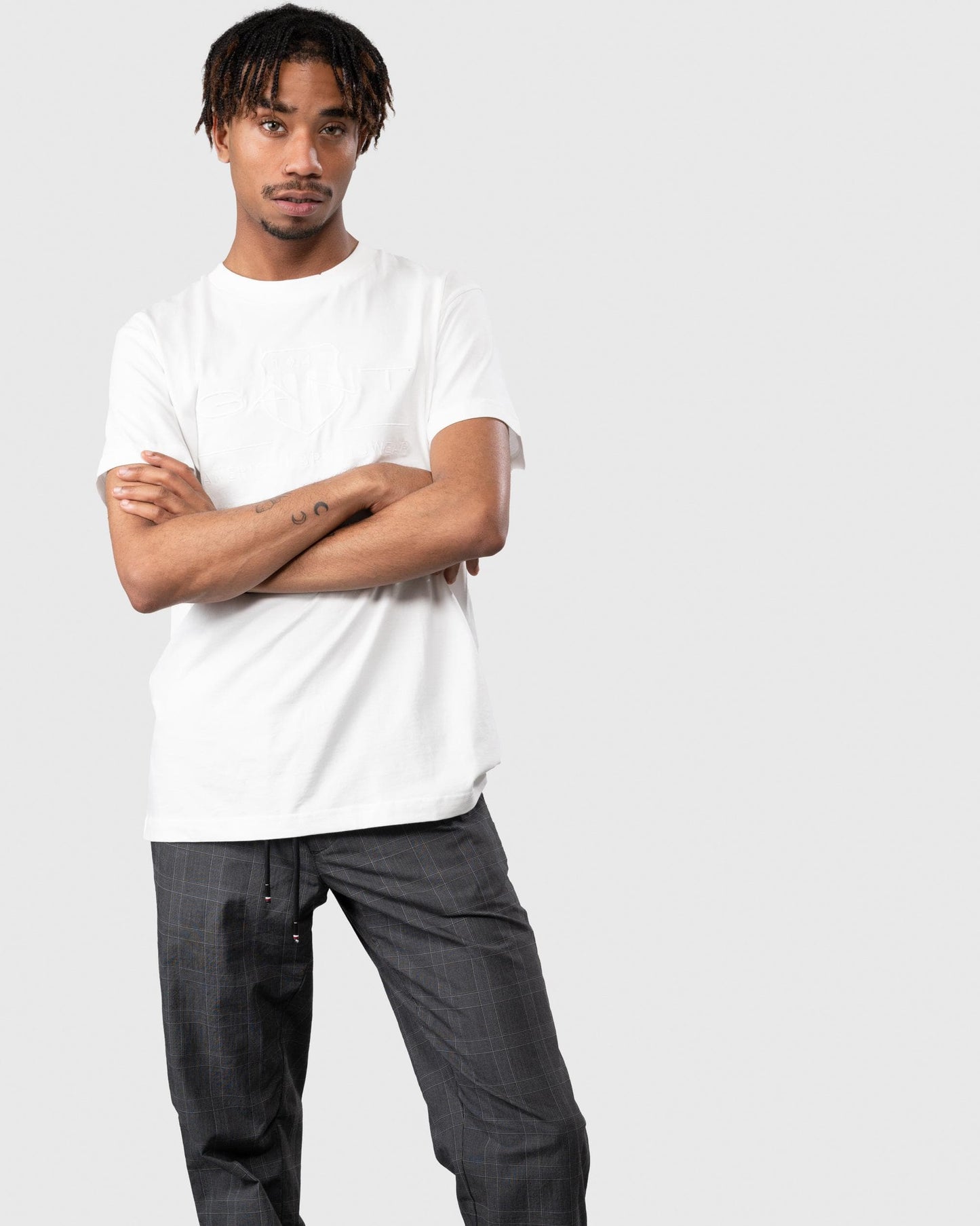 GANT Tonal Archive Shield Mens T-Shirt