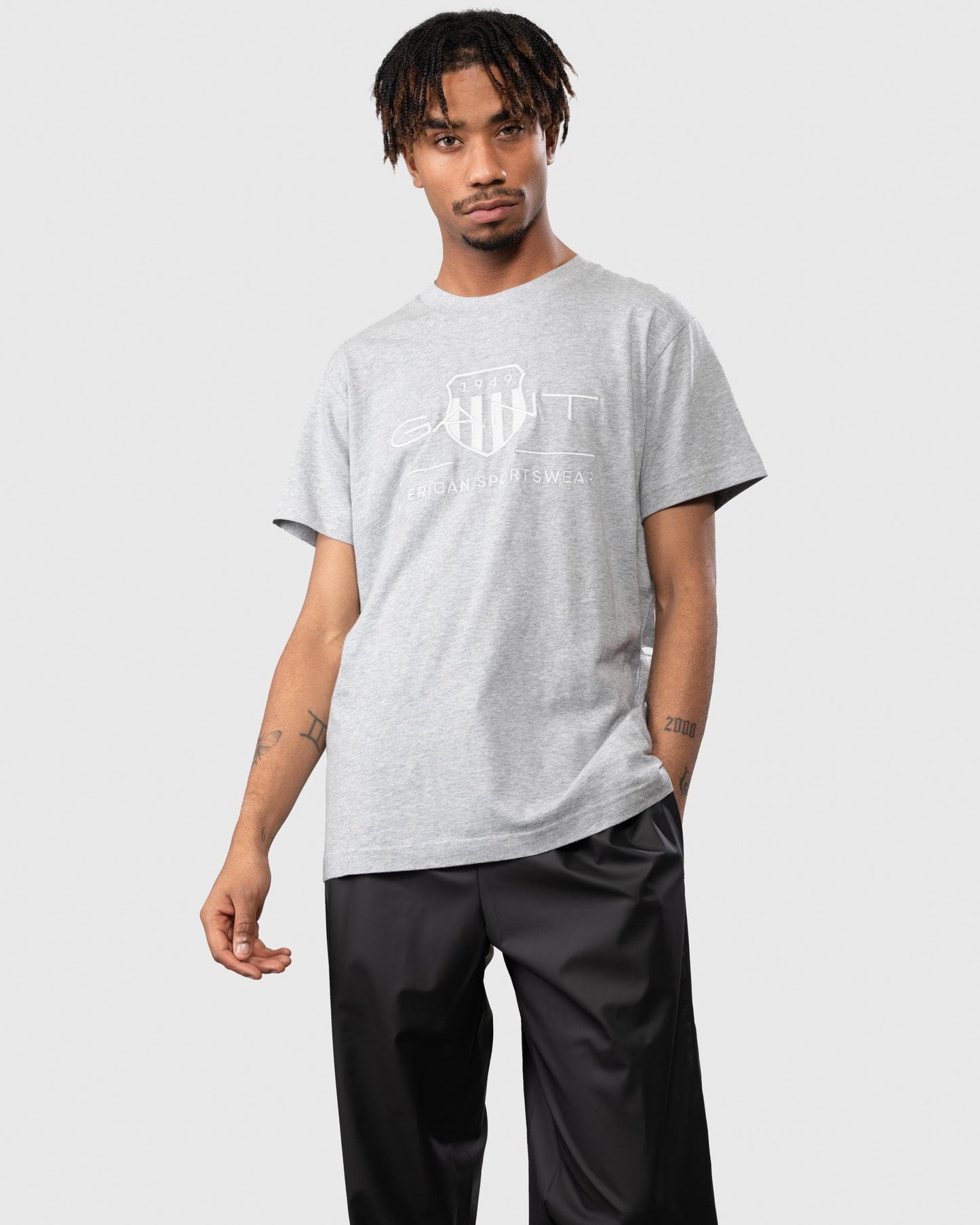 GANT Tonal Archive Shield Mens T-Shirt