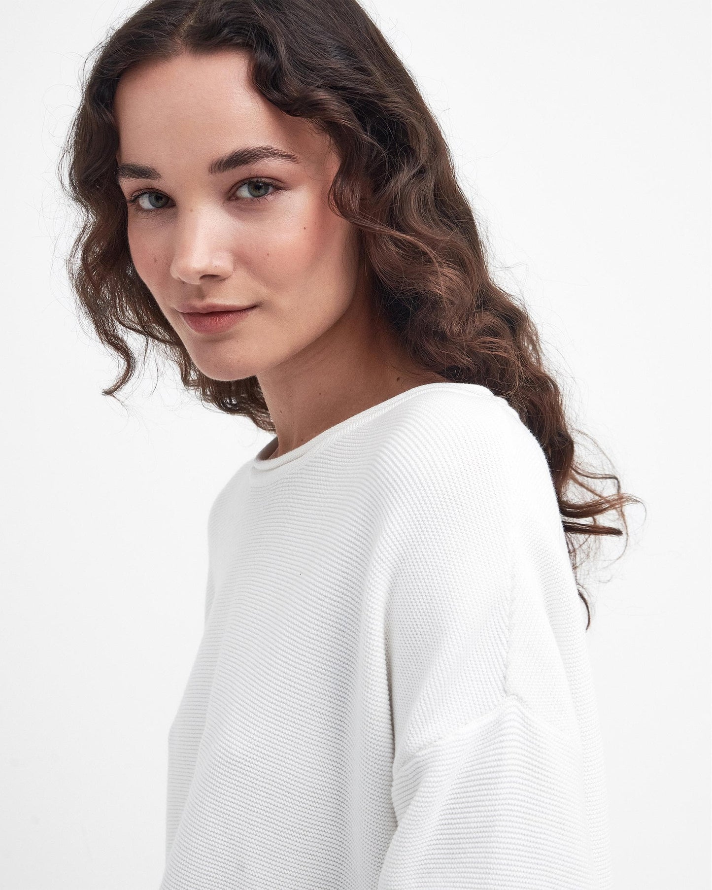 Barbour Marine Womens Jumper - Cloud