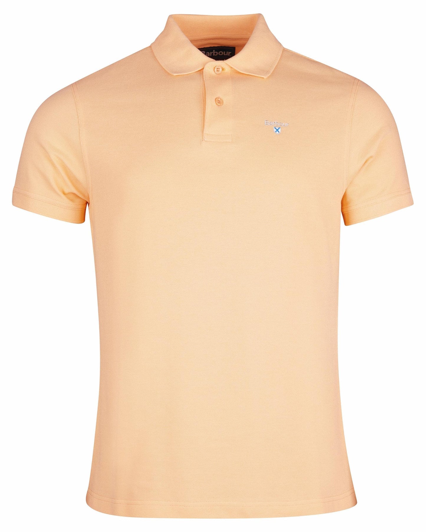 Barbour Mens Sports Polo Shirt - Coral Sands