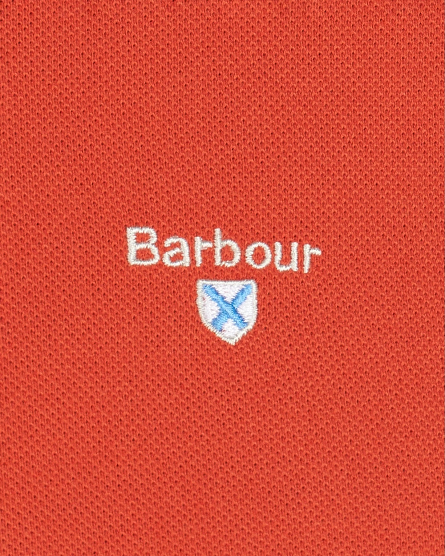 Barbour Mens Sports Polo Shirt - Paprika