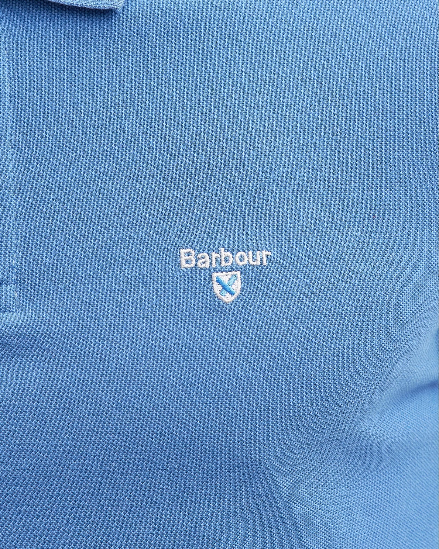 Barbour Mens Sports Polo Shirt - Federal Blue