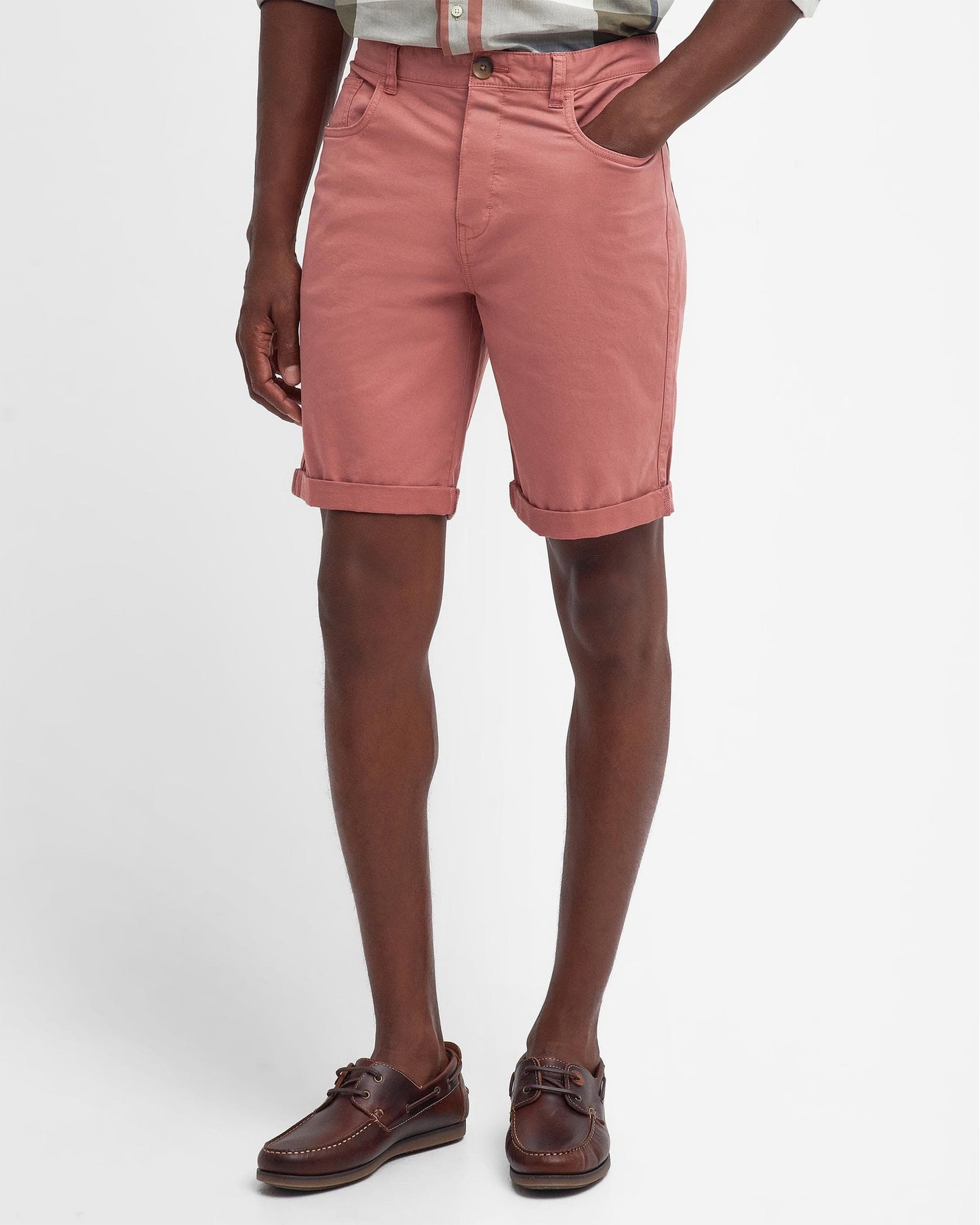 Barbour Overdyed Mens Twill Shorts