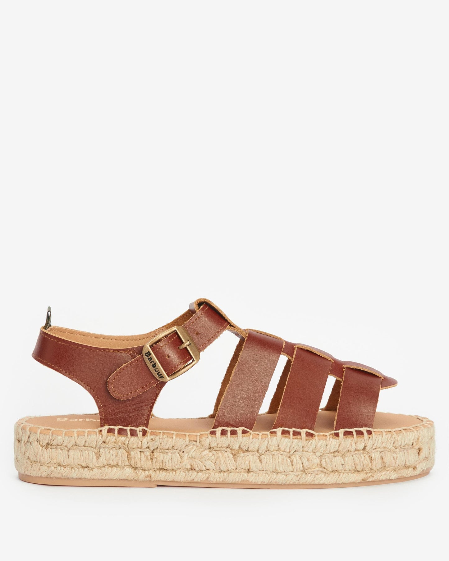 Barbour Paloma Womens Platform Espadrille - Tan