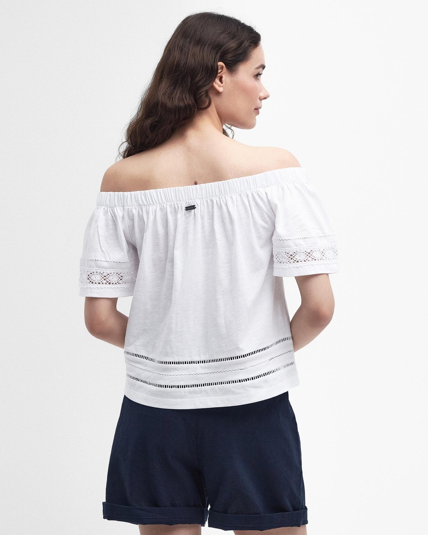 Barbour Ralee Womens Relaxed Top - White