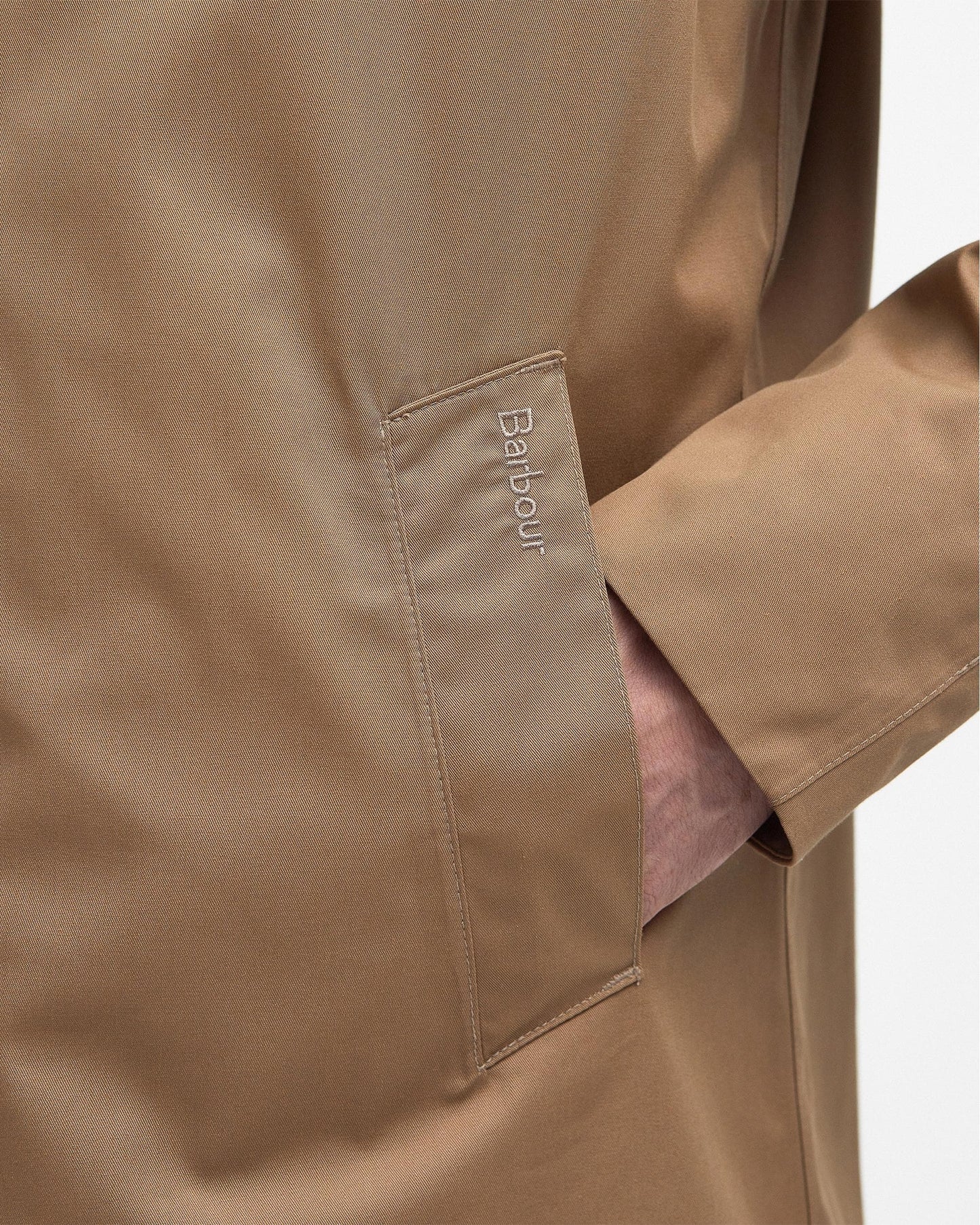 Barbour Rokig Mens Jacket - Military Brown