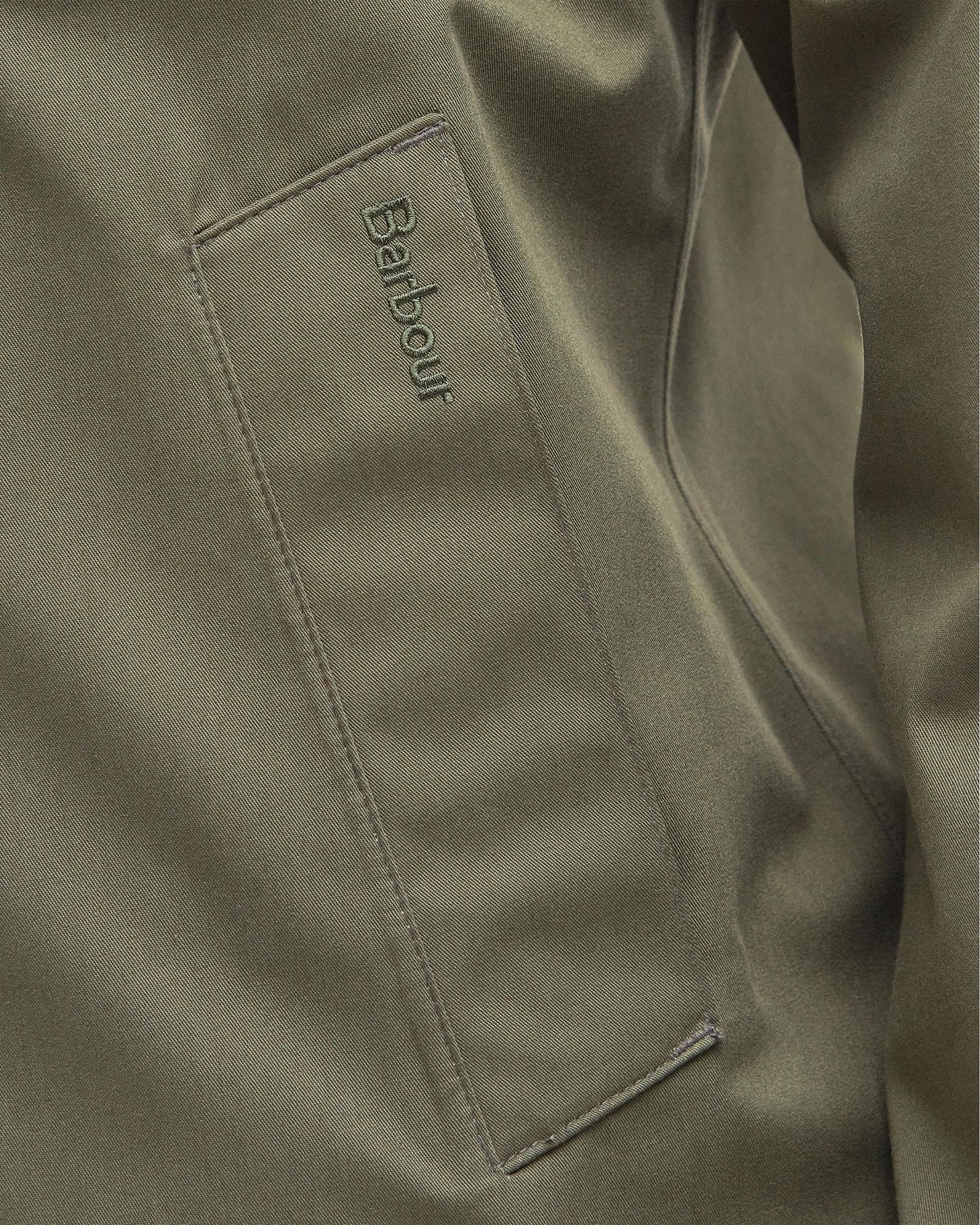 Barbour Rokig Mens Jacket - Dusty Olive/Glenmoor