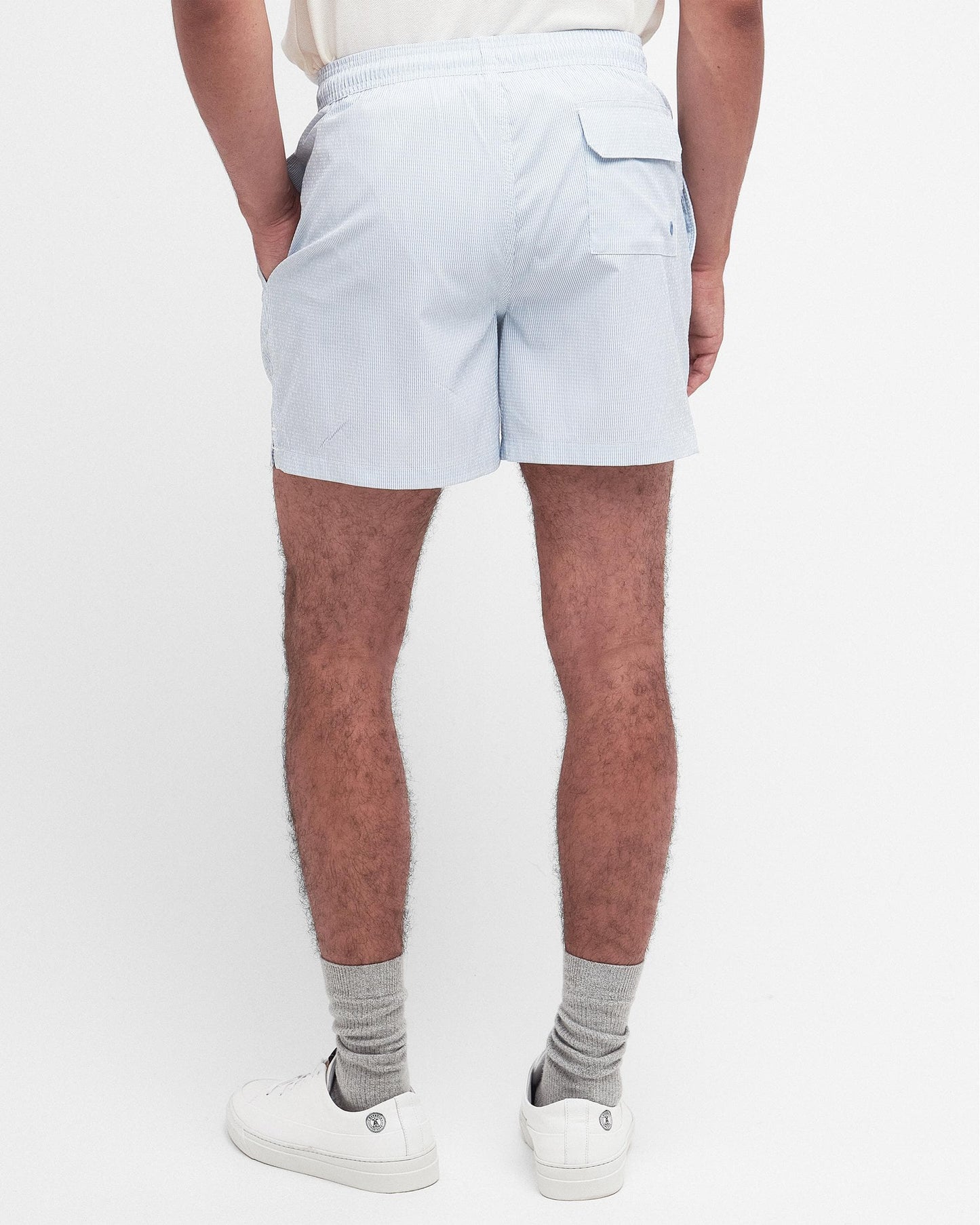 Barbour Somerset Mens Swim Shorts - Sky Blue