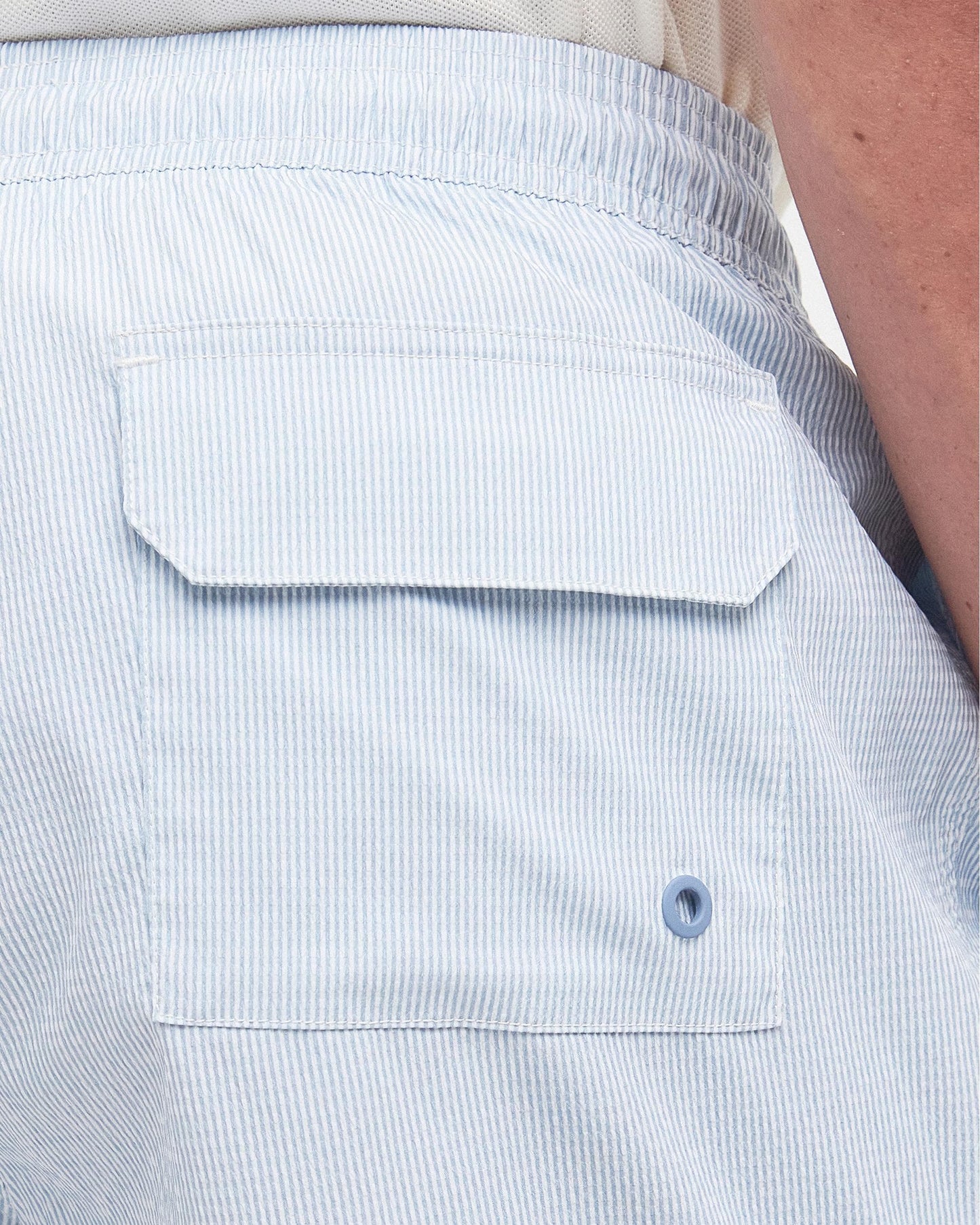 Barbour Somerset Mens Swim Shorts - Sky Blue