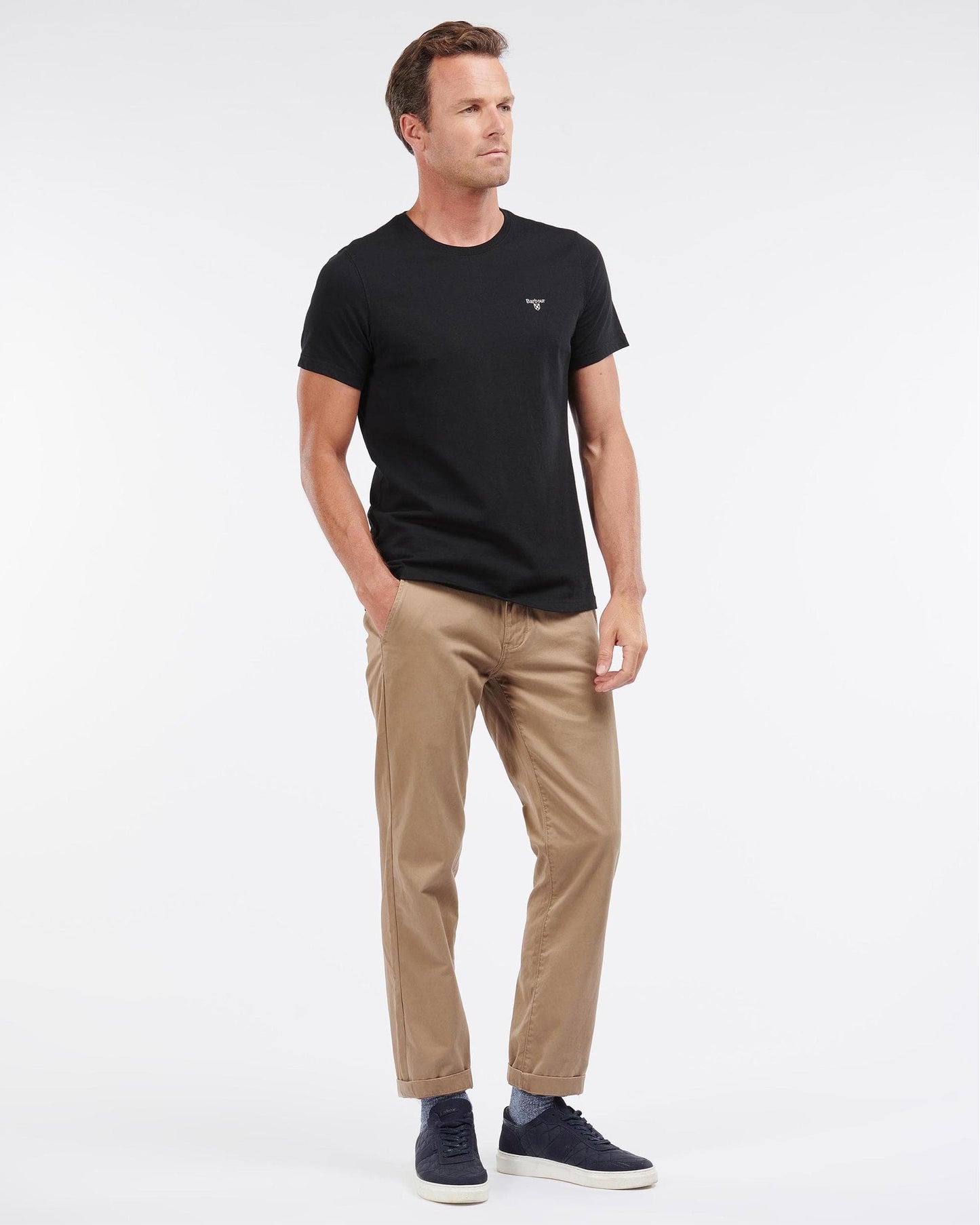 Barbour Sports Mens T-Shirt - Black