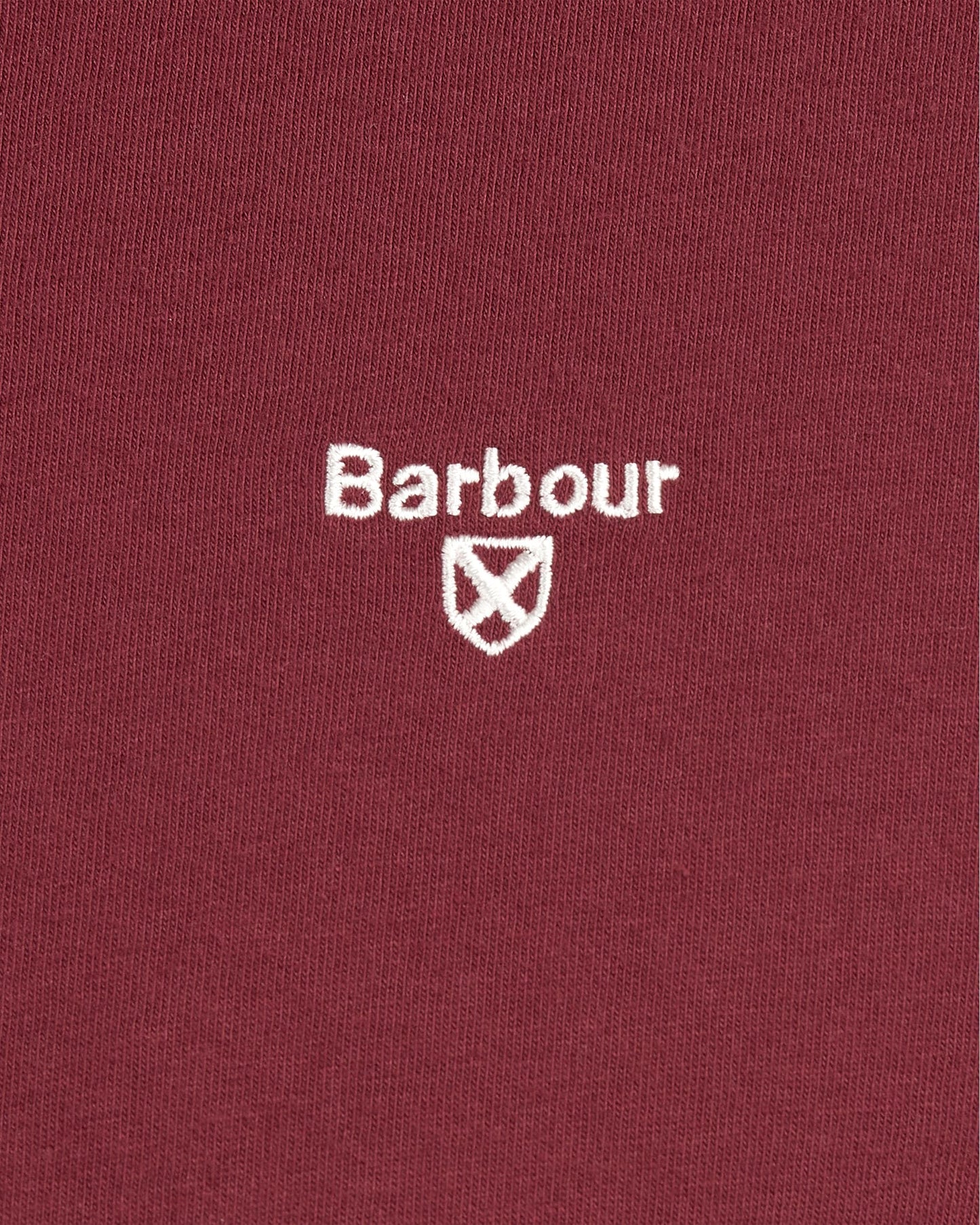 Barbour Sports Mens T-Shirt - Ruby