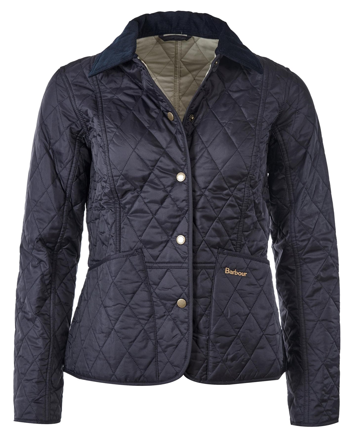 Barbour Summer Liddesdale Womens Jacket - Navy/Pearl