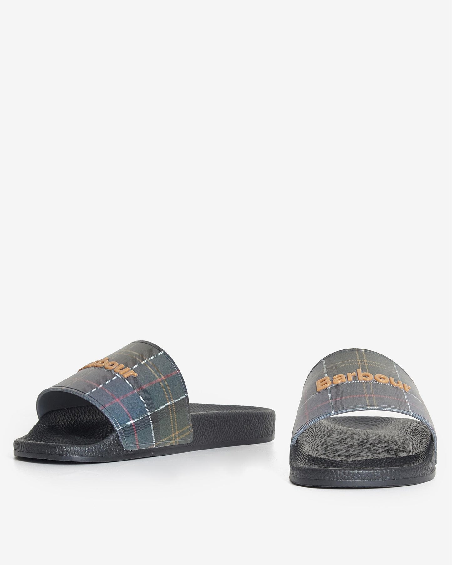 Barbour Tartan Slider Mens Sandals