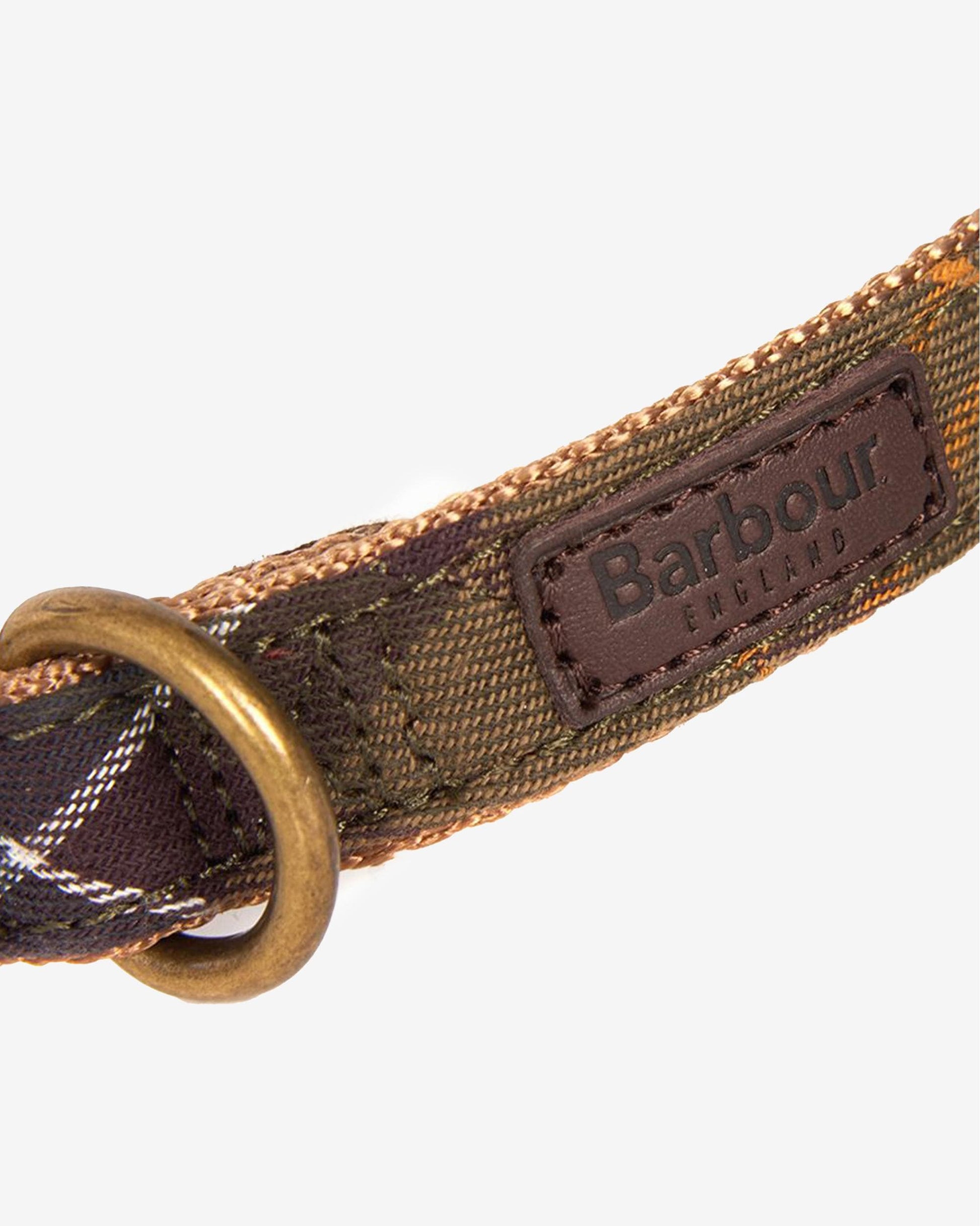 Barbour Tartan/Webbing Dog Collar