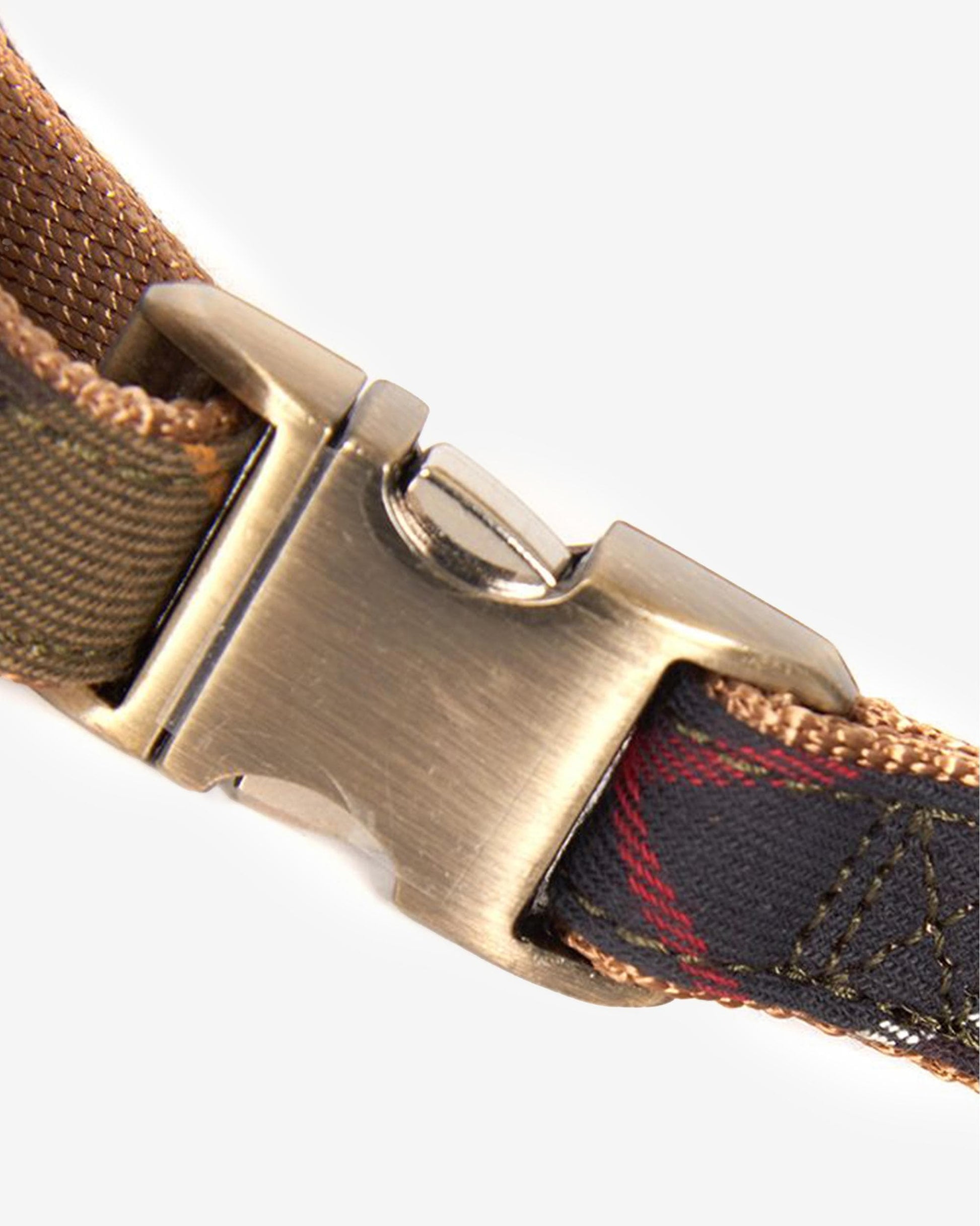 Barbour Tartan/Webbing Dog Collar